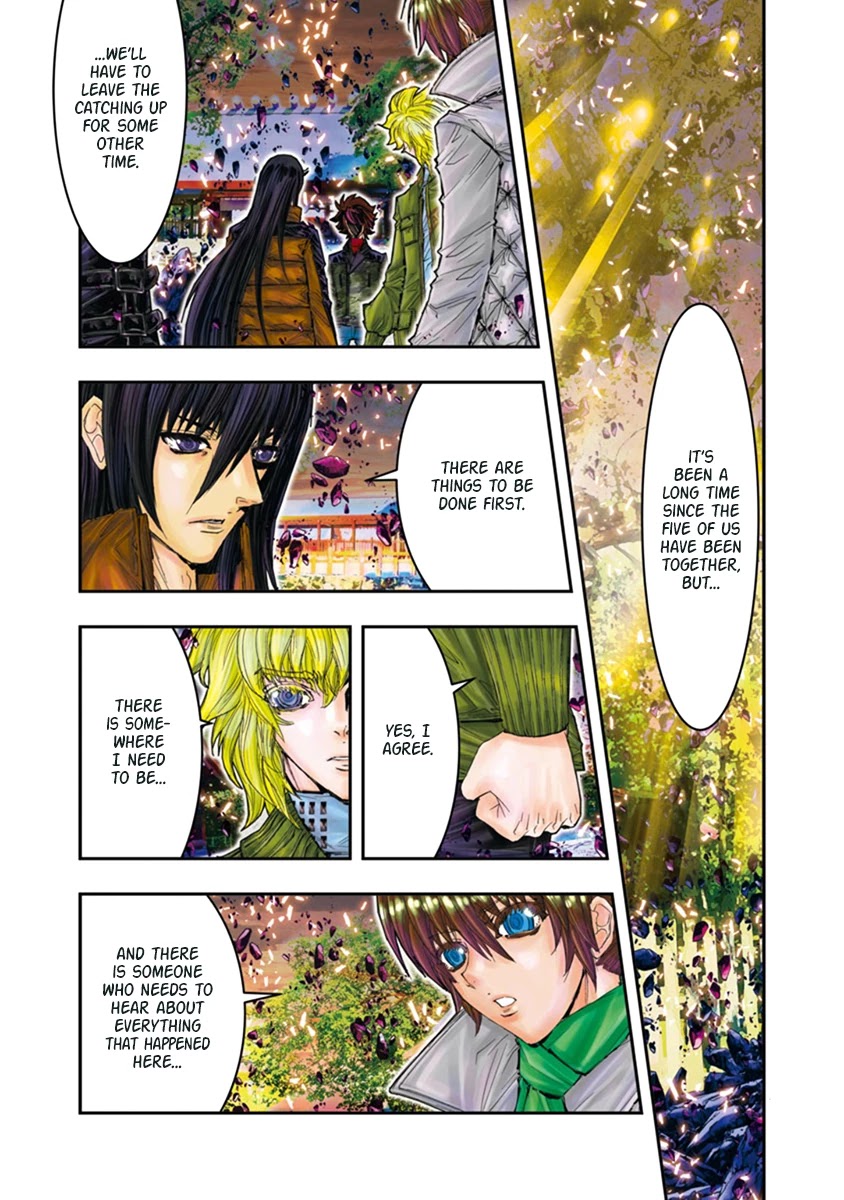 Saint Seiya Episode.G -Assassin- Chapter 118 page 7 - Chapter 118: A Saint's Duty [END]