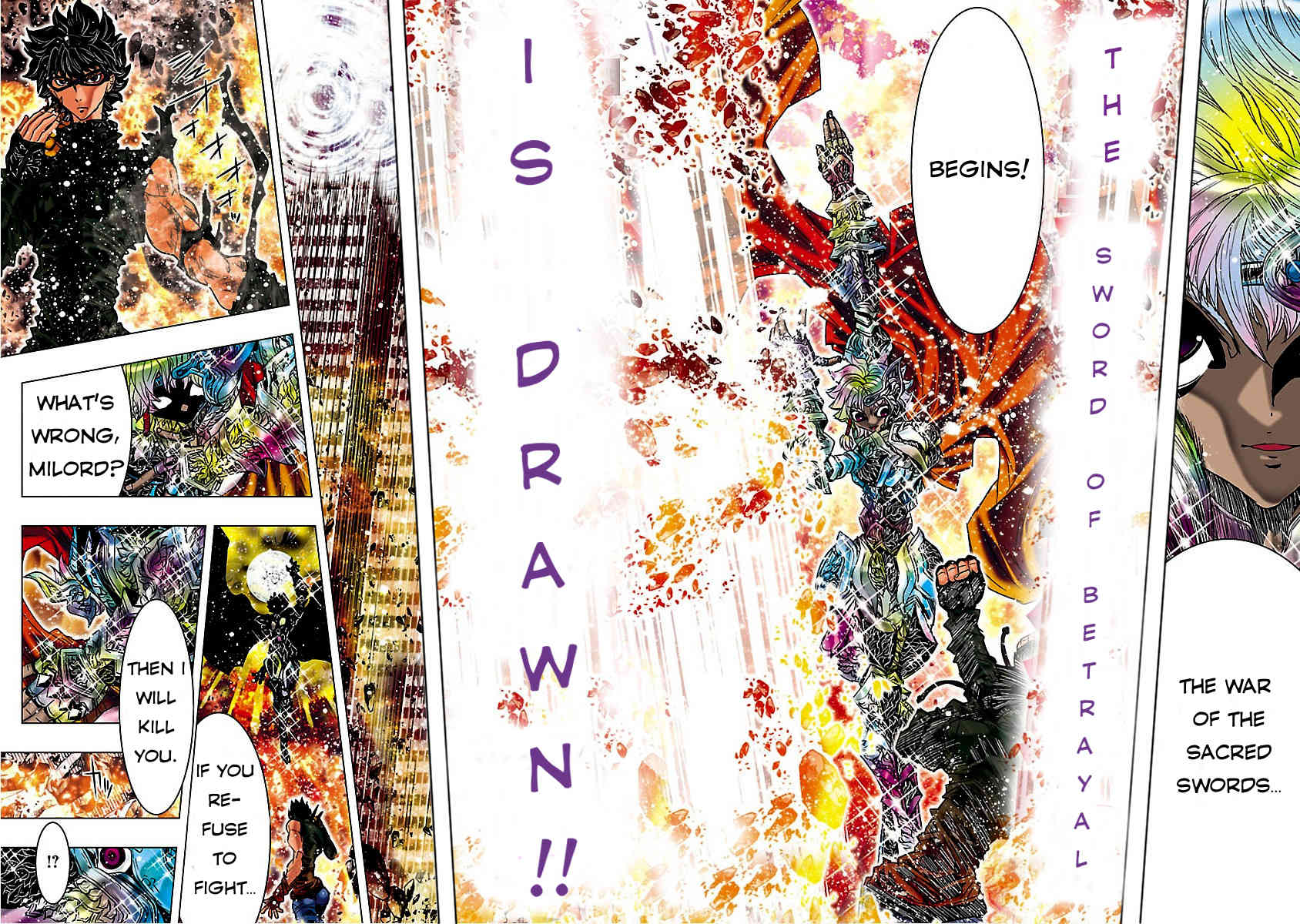 Saint Seiya Episode.G -Assassin- Chapter 2 page 36 - Chapter 2: The Cursed Sword of Betrayal