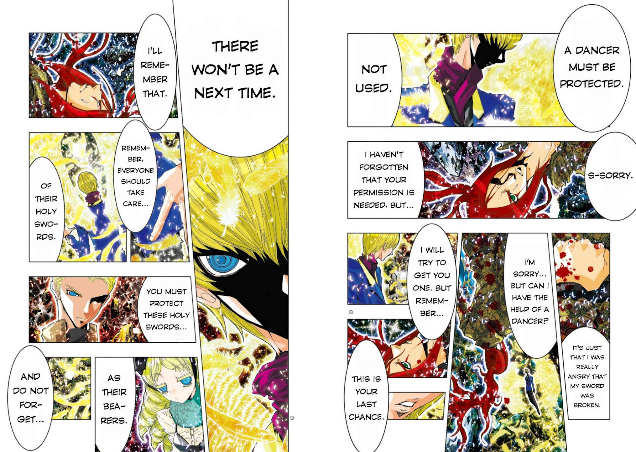 Saint Seiya Episode.G -Assassin- Chapter 22 page 7 - Chapter 22: The Golden Wings