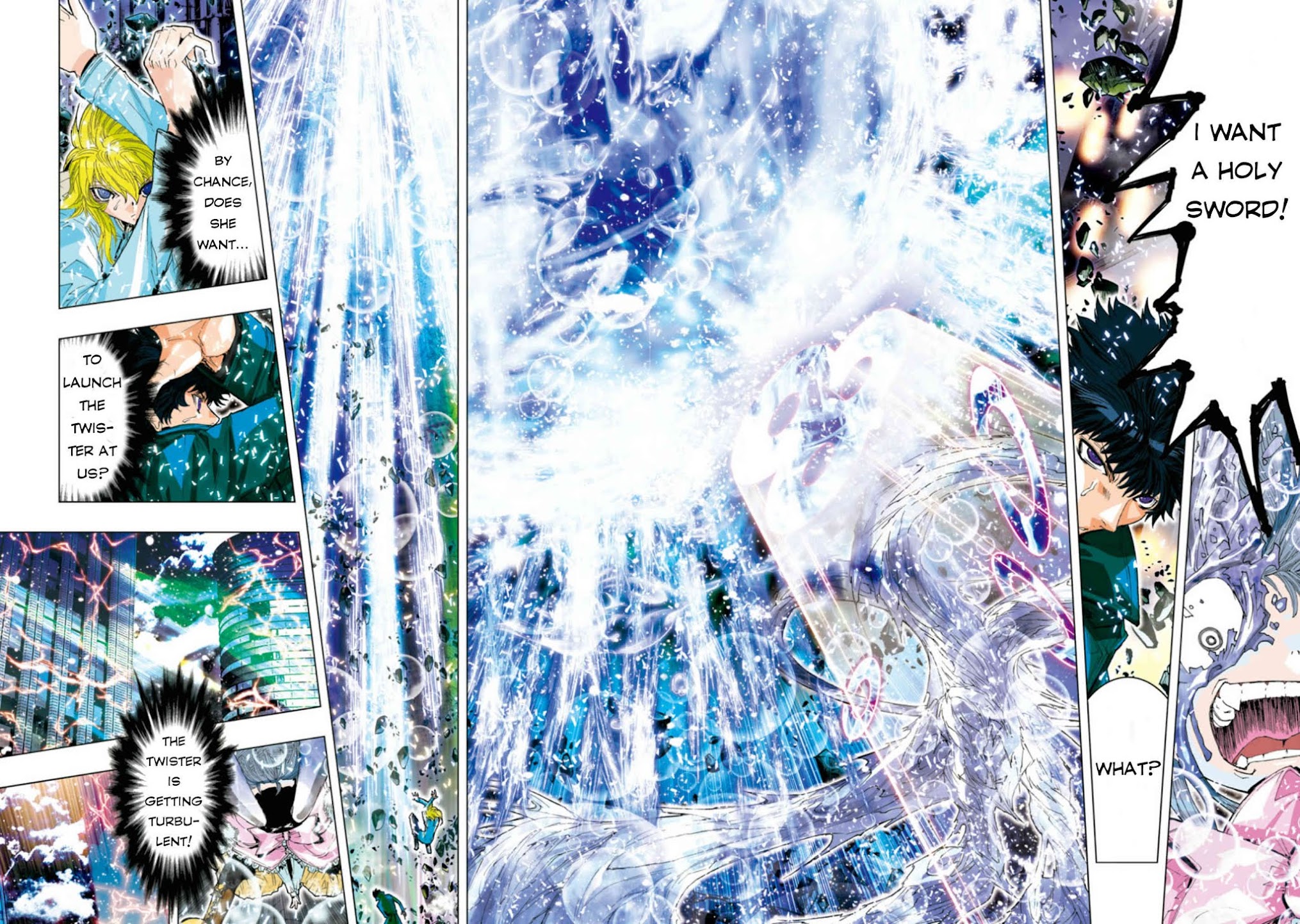 Saint Seiya Episode.G -Assassin- Chapter 25 page 5 - Chapter 25: Downburst
