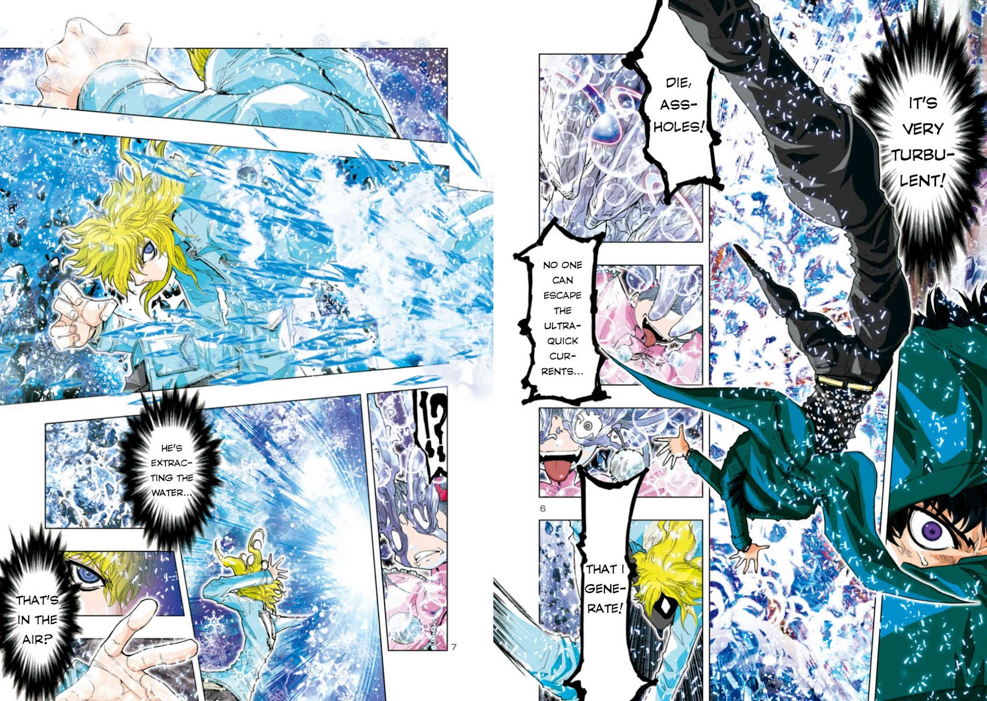 Saint Seiya Episode.G -Assassin- Chapter 25 page 6 - Chapter 25: Downburst