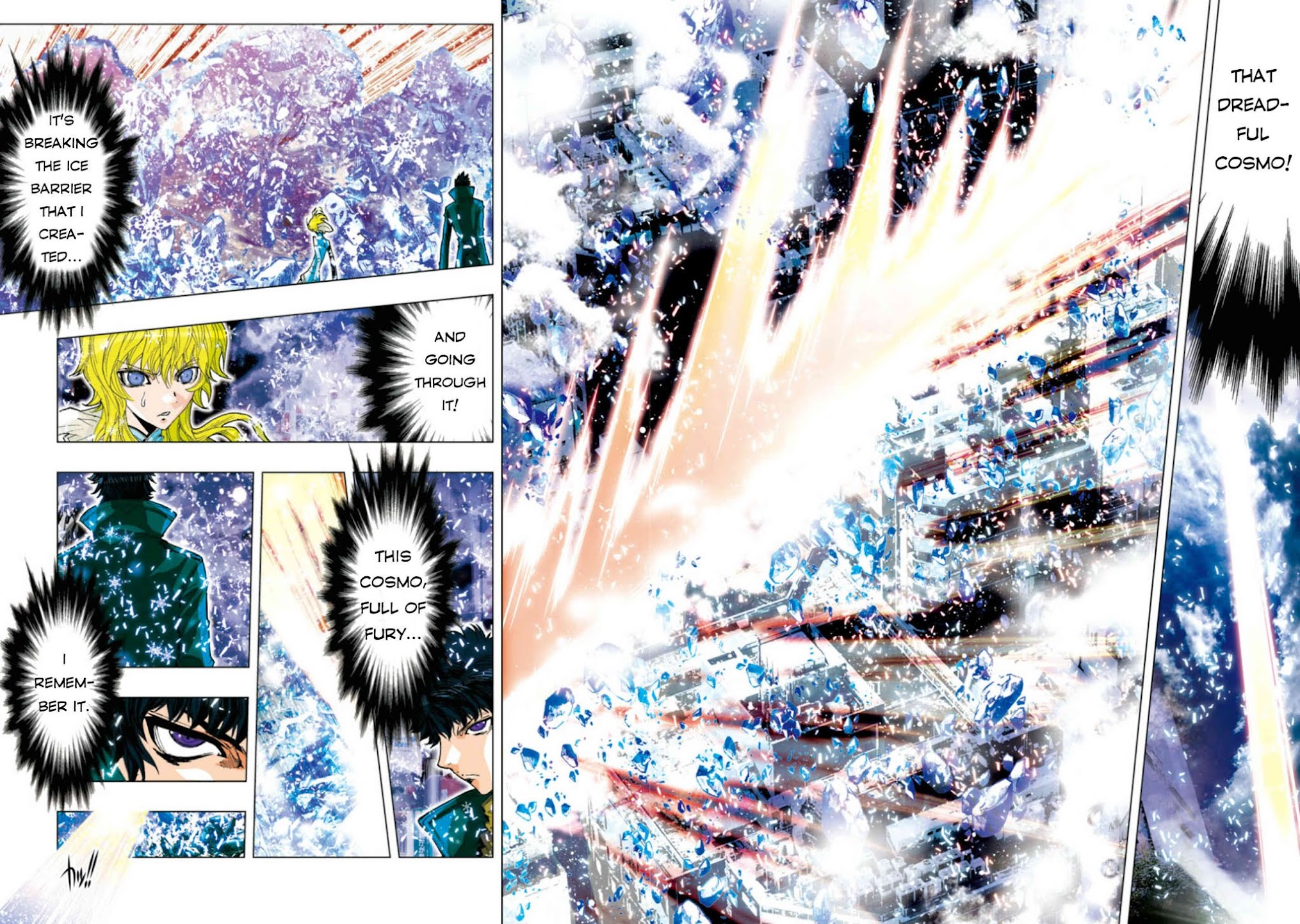 Saint Seiya Episode.G -Assassin- Chapter 25 page 8 - Chapter 25: Downburst