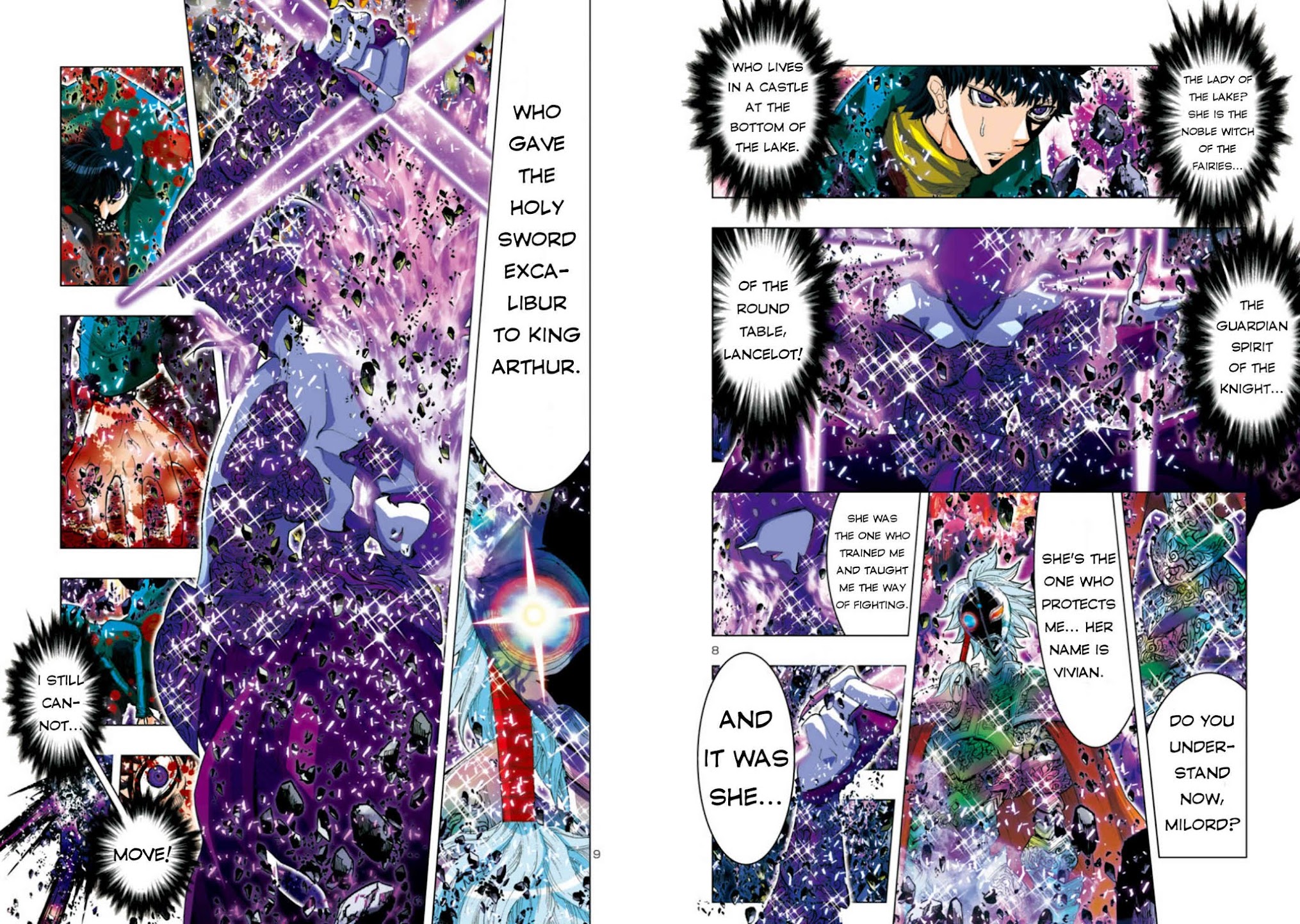 Saint Seiya Episode.G -Assassin- Chapter 27 page 7 - Chapter 27: Lady of the Lake