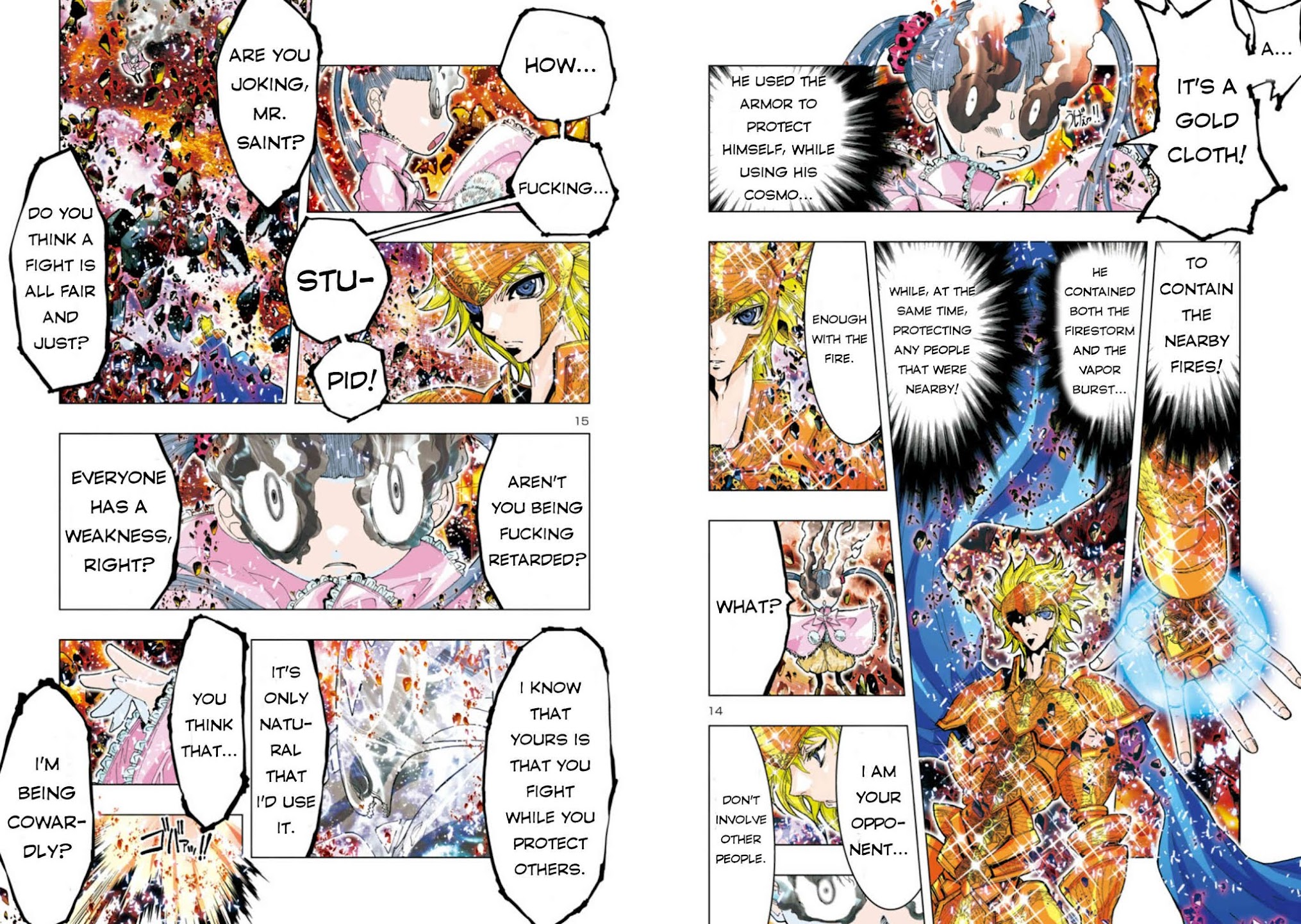 Saint Seiya Episode.G -Assassin- Chapter 28 page 10 - Chapter 28: Aquarius