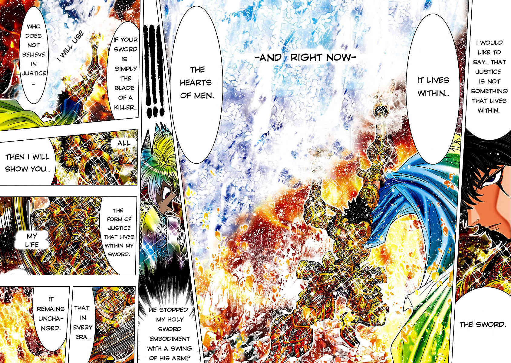 Saint Seiya Episode.G -Assassin- Chapter 3 page 34 - Chapter 3: Battle of the Holy Swords