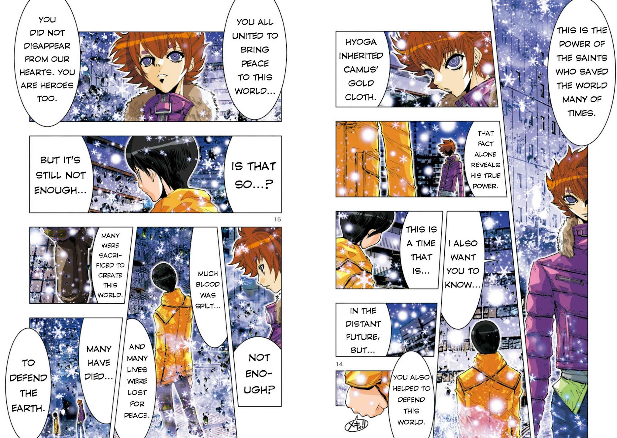 Saint Seiya Episode.G -Assassin- Chapter 30 page 10 - Chapter 30: Trancendence