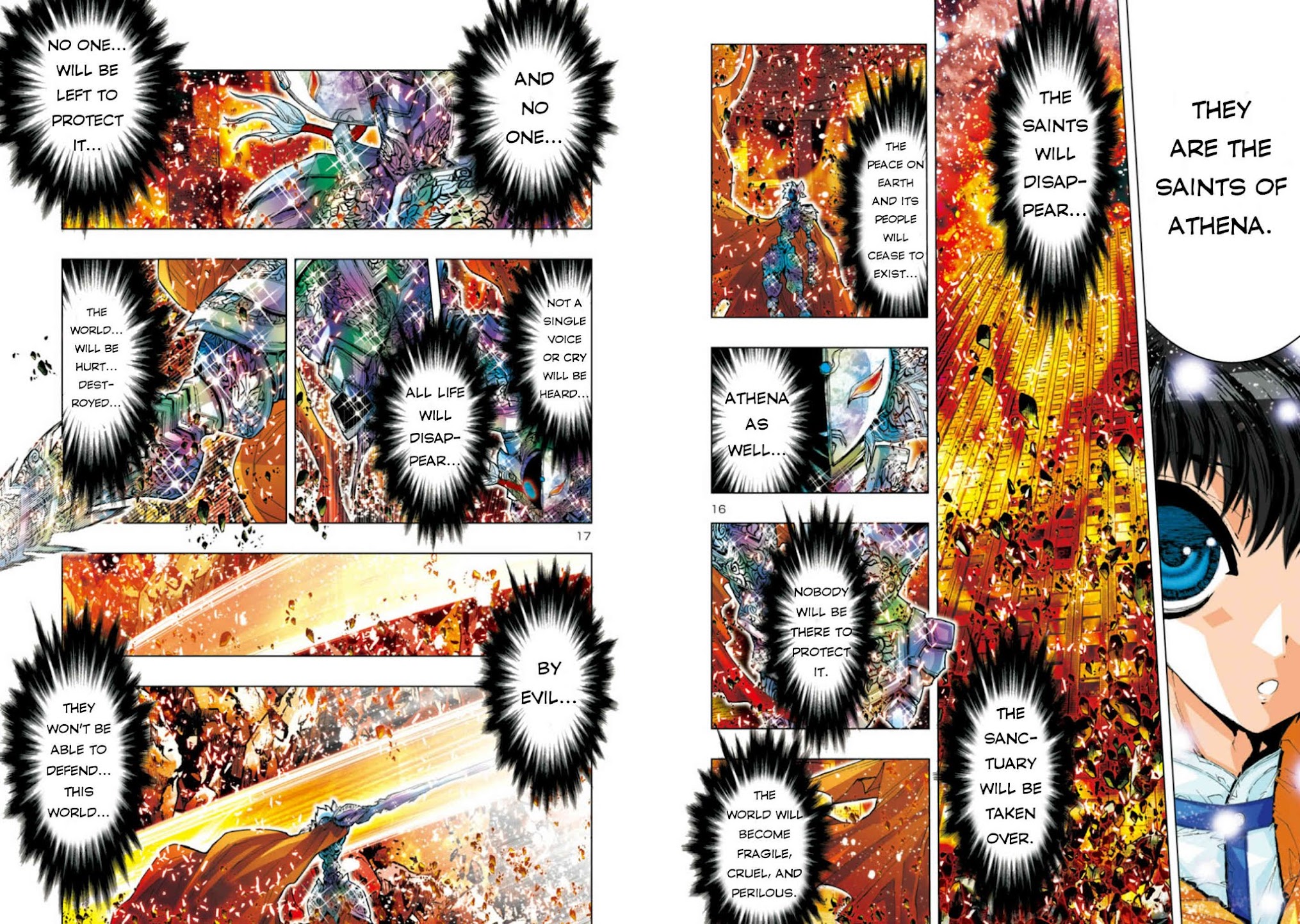 Saint Seiya Episode.G -Assassin- Chapter 30 page 11 - Chapter 30: Trancendence
