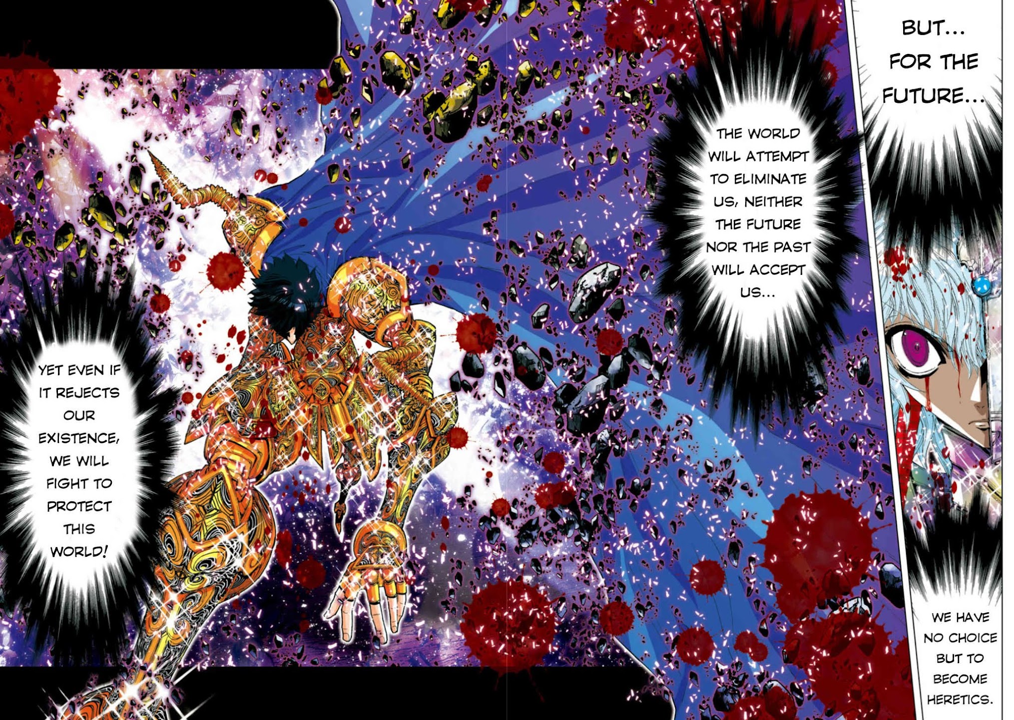 Saint Seiya Episode.G -Assassin- Chapter 31 page 12 - Chapter 31: Black Hole