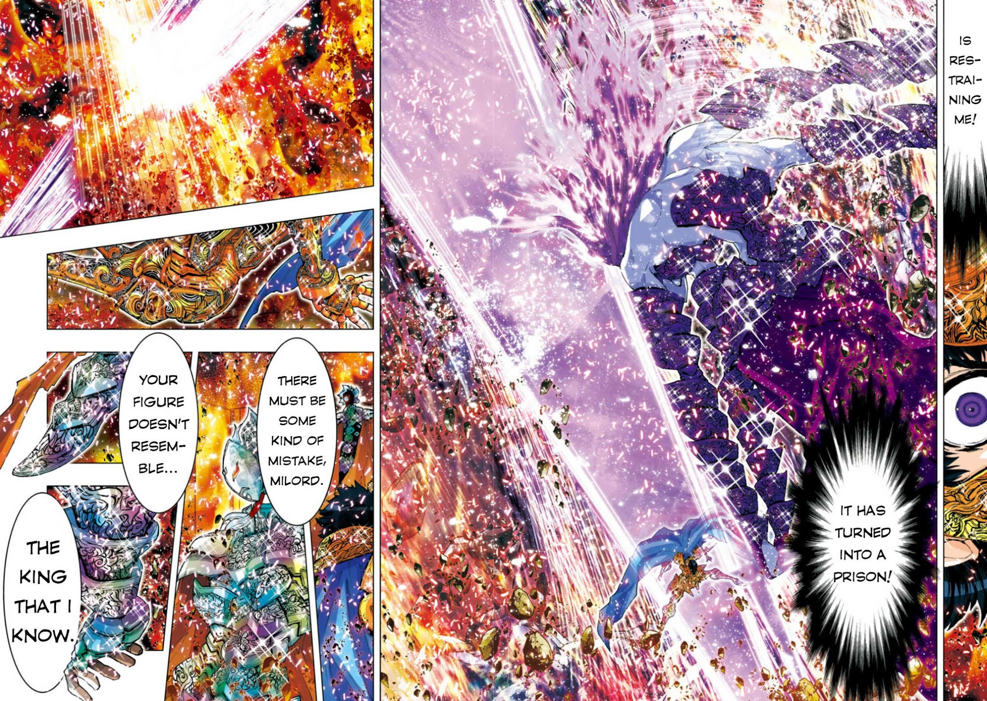 Saint Seiya Episode.G -Assassin- Chapter 31 page 5 - Chapter 31: Black Hole
