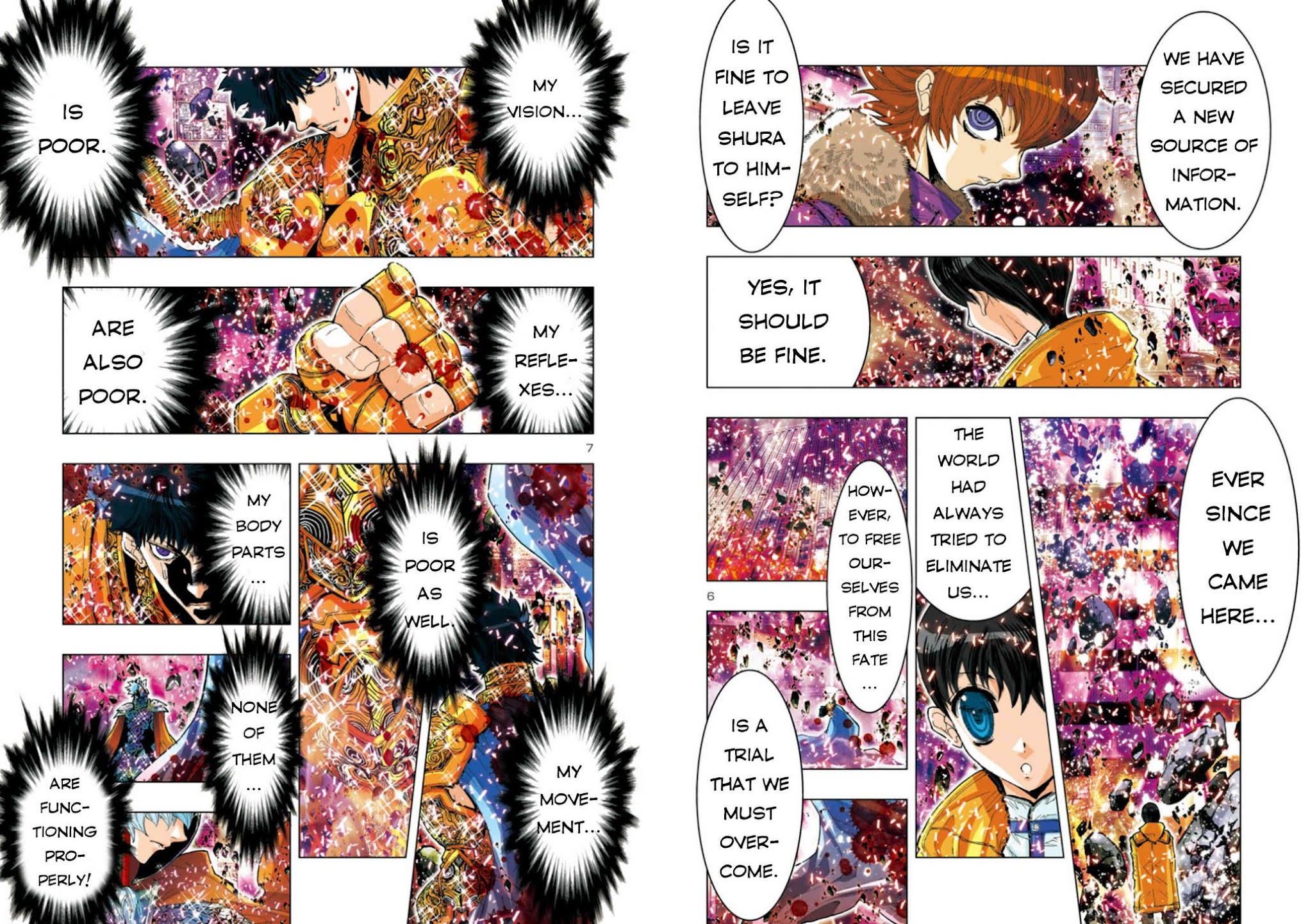 Saint Seiya Episode.G -Assassin- Chapter 32 page 6 - Chapter 32: The Hydra