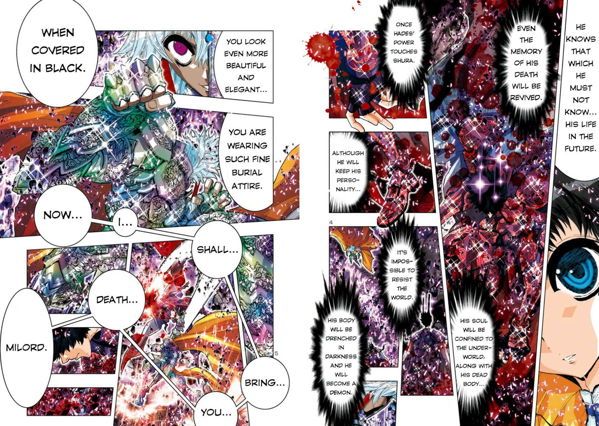 Saint Seiya Episode.G -Assassin- Chapter 34 page 5 - Chapter 34: The Rebel?