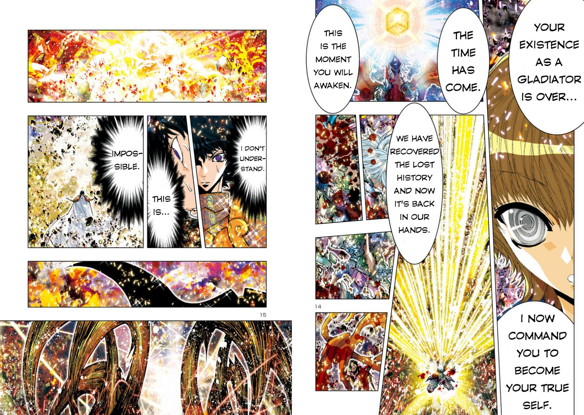 Saint Seiya Episode.G -Assassin- Chapter 35 page 10 - Chapter 35: Tomoe
