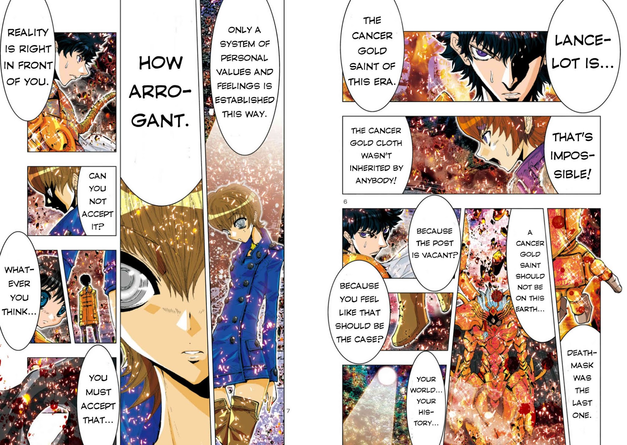 Saint Seiya Episode.G -Assassin- Chapter 36 page 6 - Chapter 36: The Lost Saint