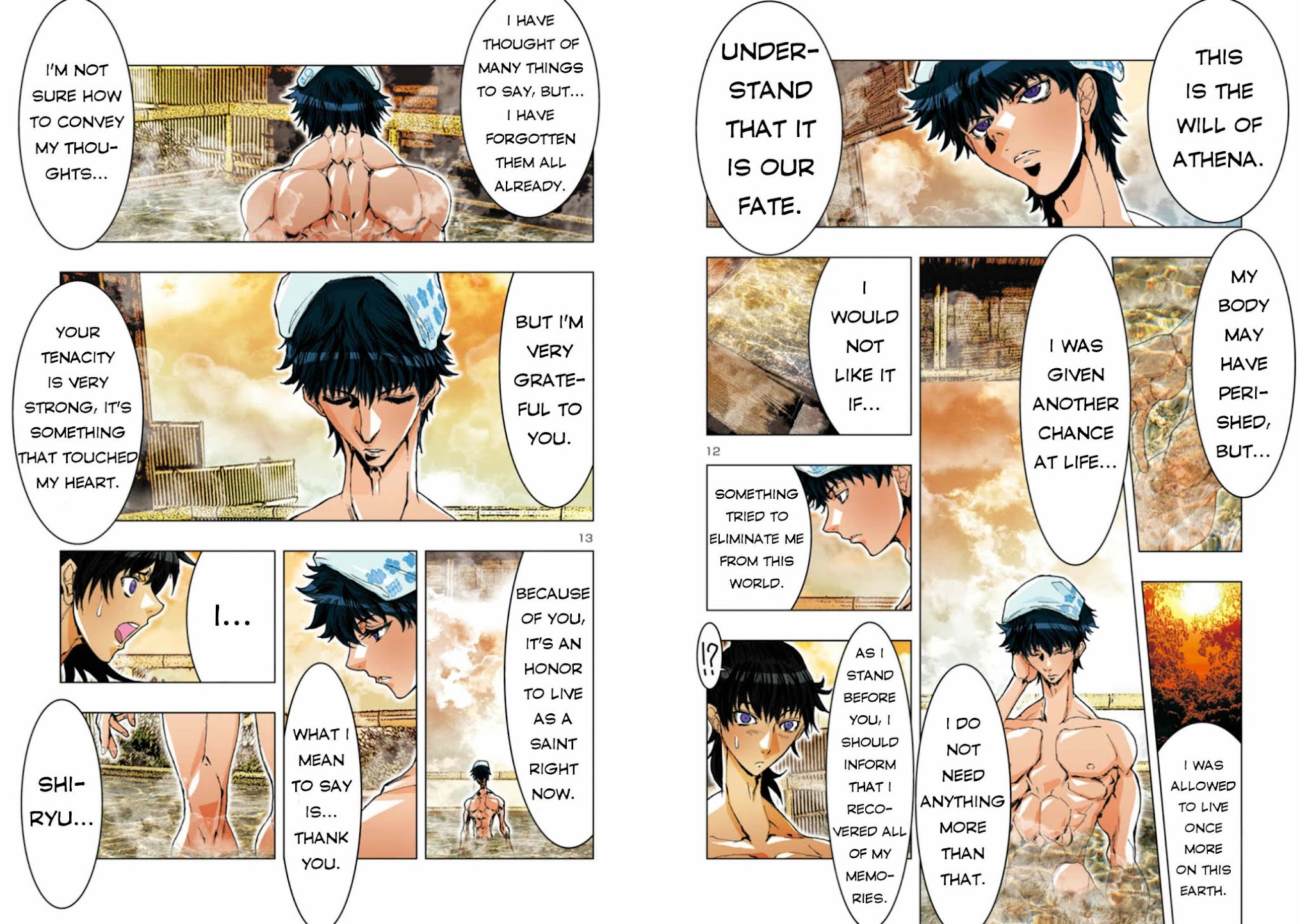 Saint Seiya Episode.G -Assassin- Chapter 37 page 9 - Chapter 37: The Healer