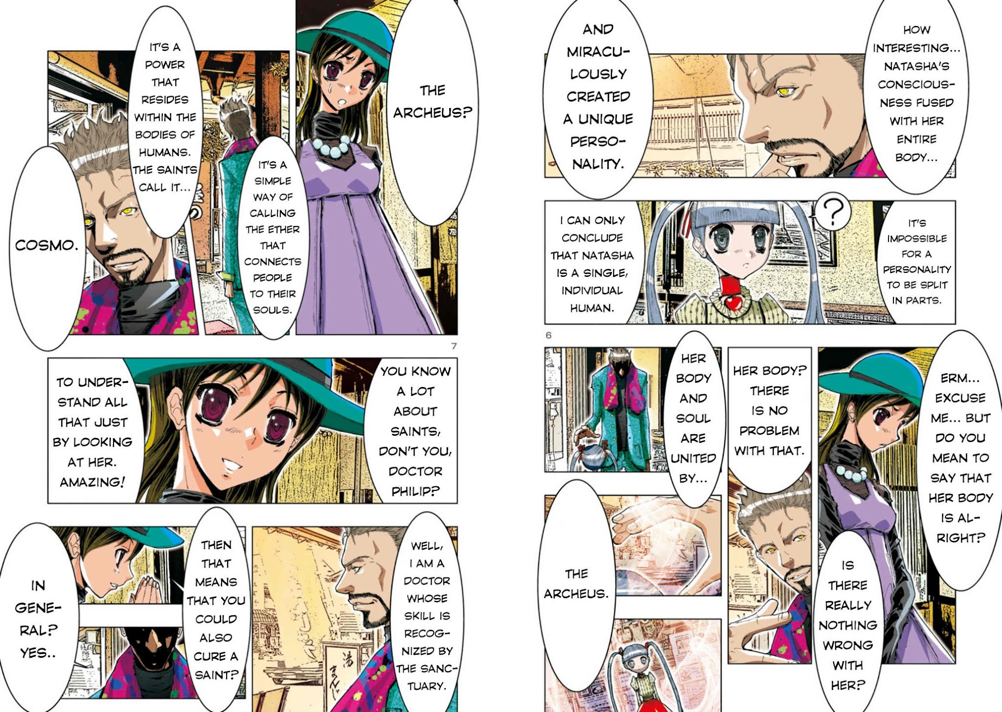 Saint Seiya Episode.G -Assassin- Chapter 38 page 6 - Chapter 38: Archeus