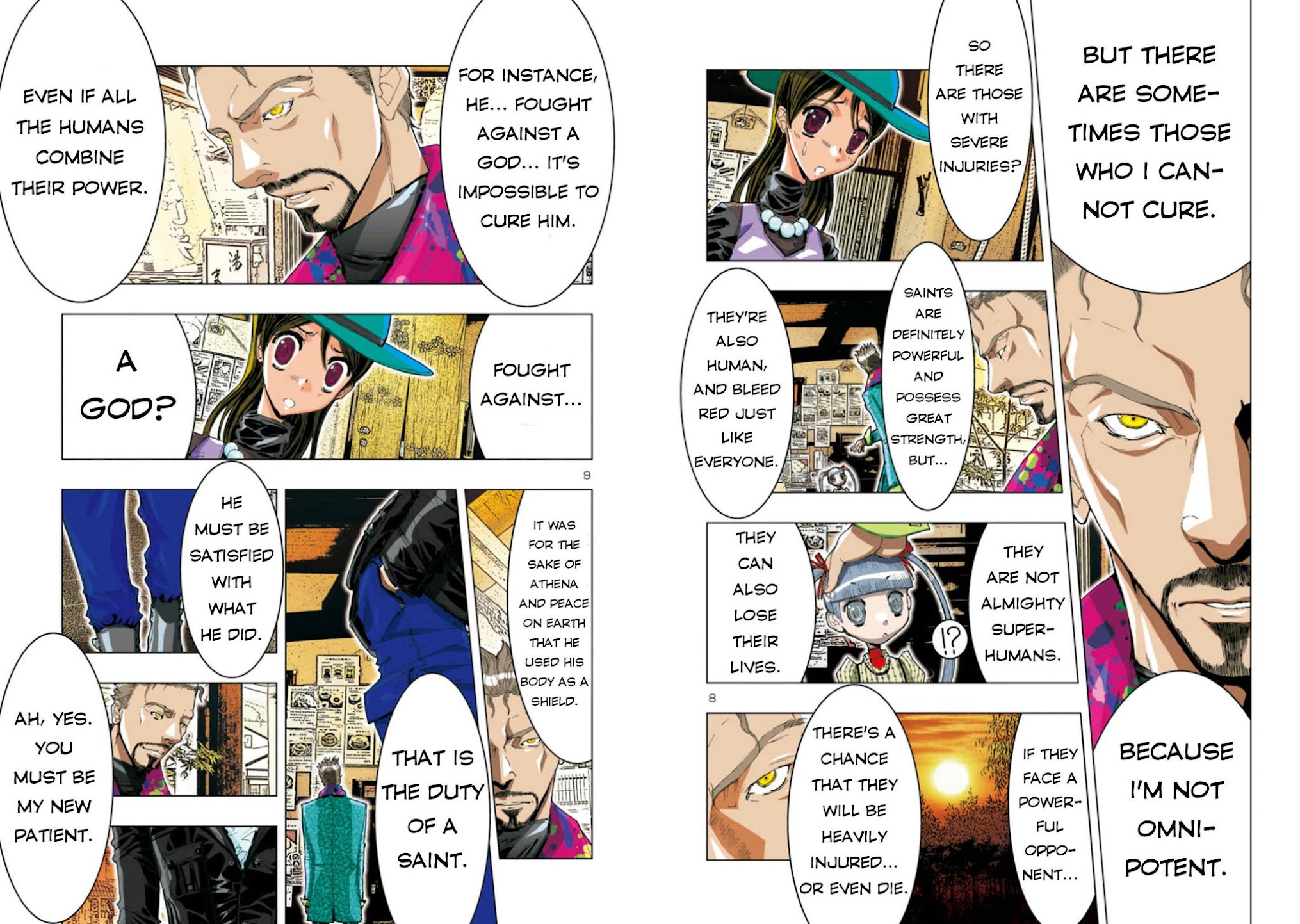 Saint Seiya Episode.G -Assassin- Chapter 38 page 7 - Chapter 38: Archeus