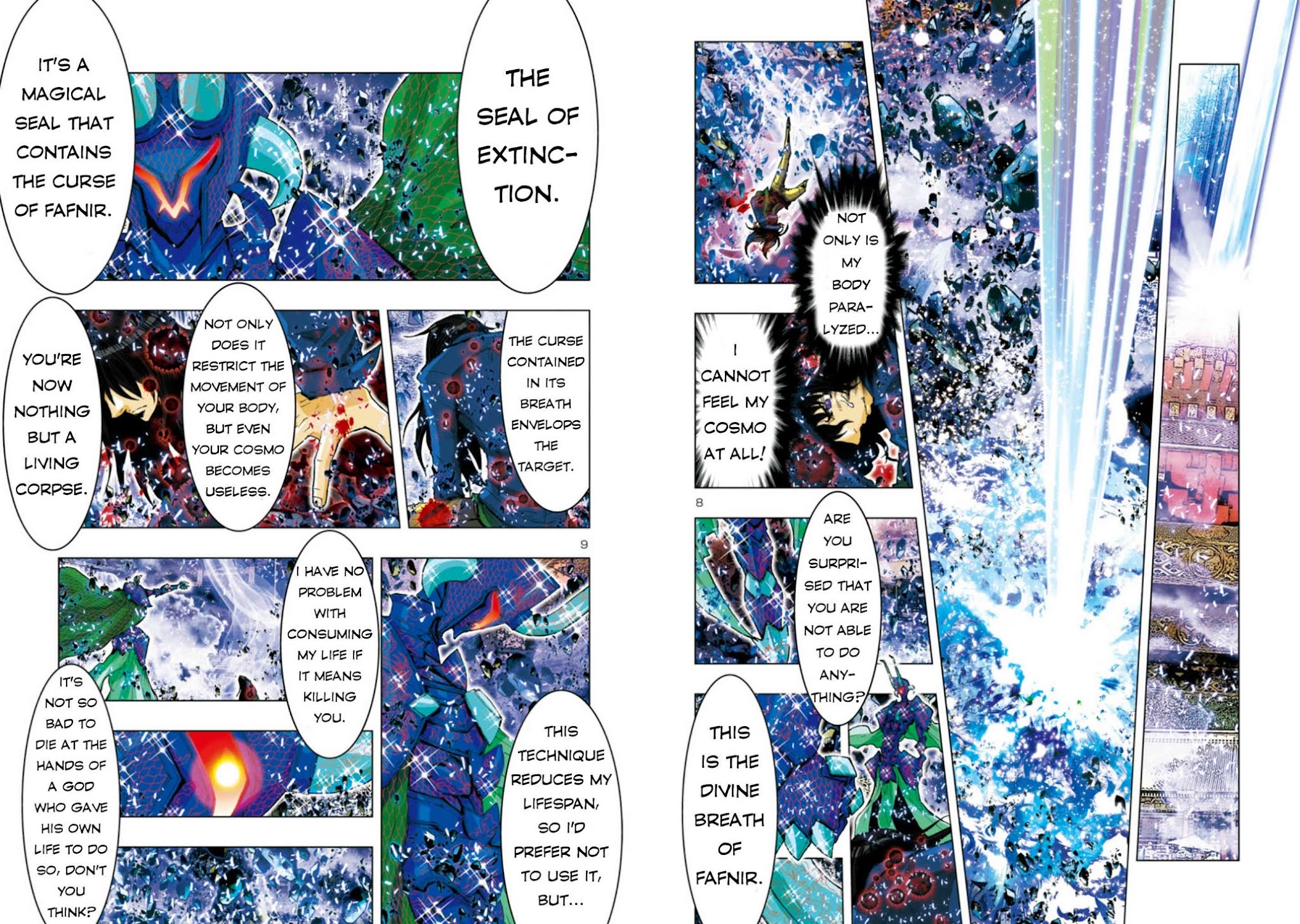 Saint Seiya Episode.G -Assassin- Chapter 39 page 7 - Chapter 39: The Divine Dragon