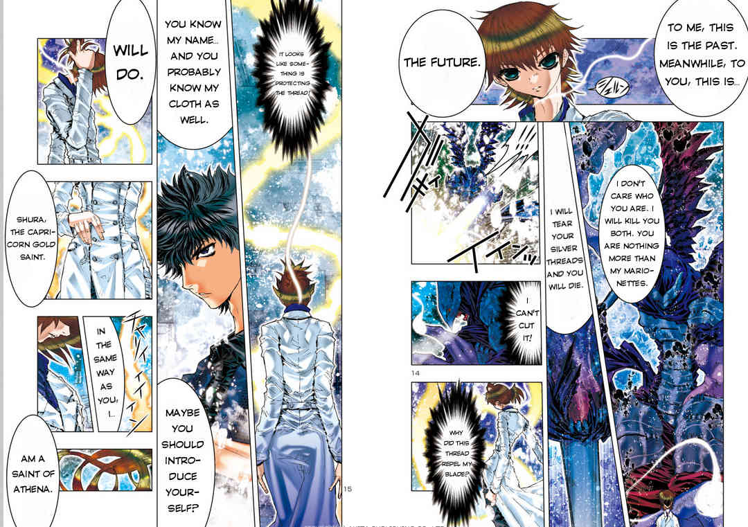 Saint Seiya Episode.G -Assassin- Chapter 4 page 10 - Chapter 4: The Silver Thread