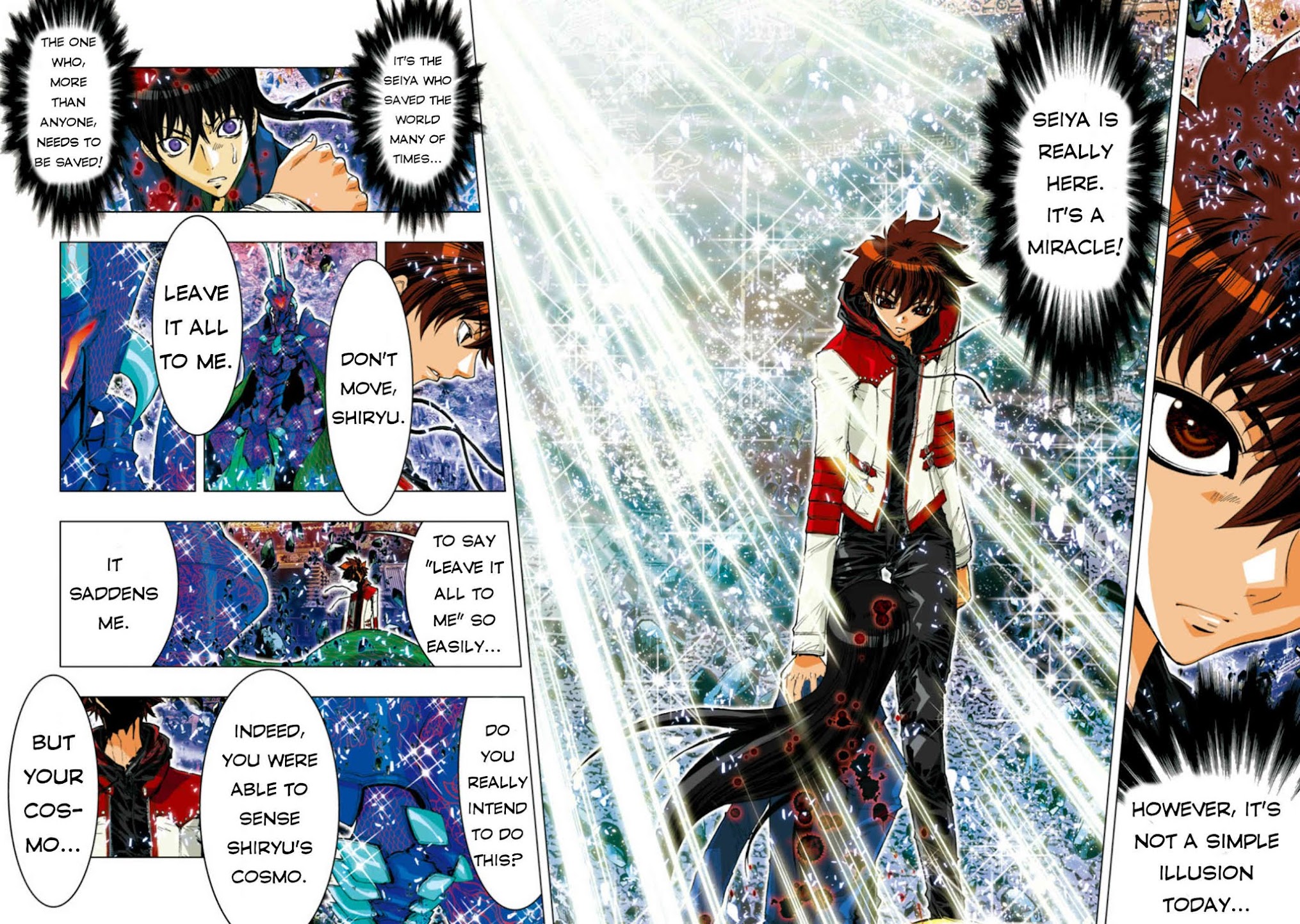 Saint Seiya Episode.G -Assassin- Chapter 40 page 4 - Chapter 40: Saint Seiya!!