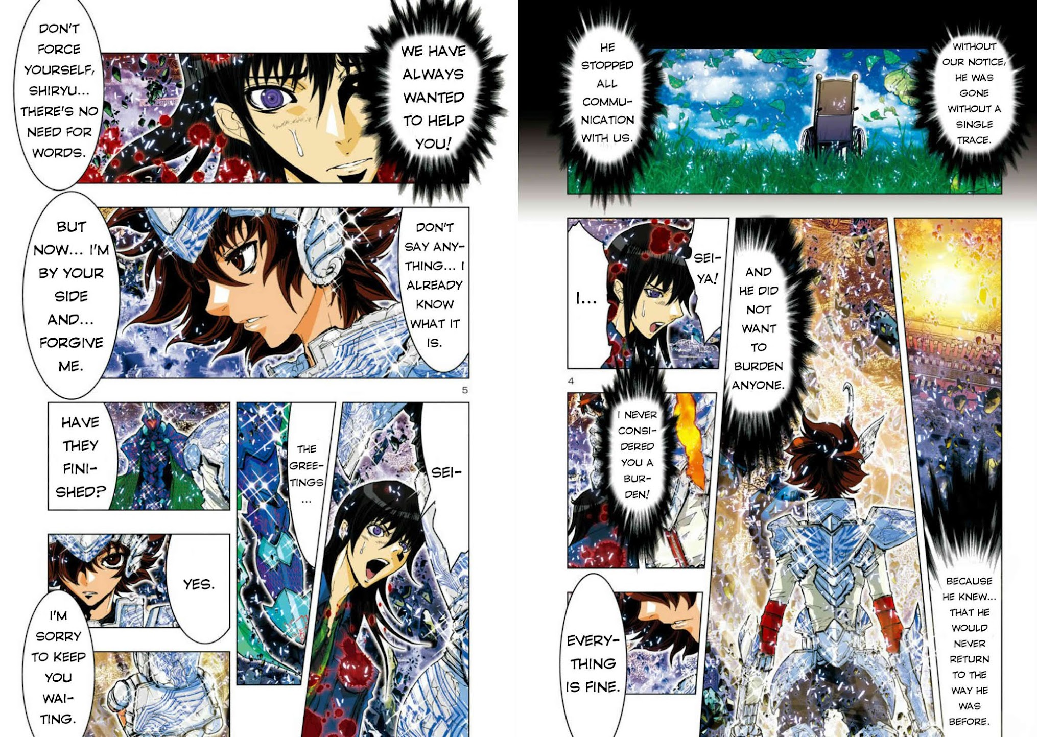 Saint Seiya Episode.G -Assassin- Chapter 41 page 5 - Chapter 41: The Hero