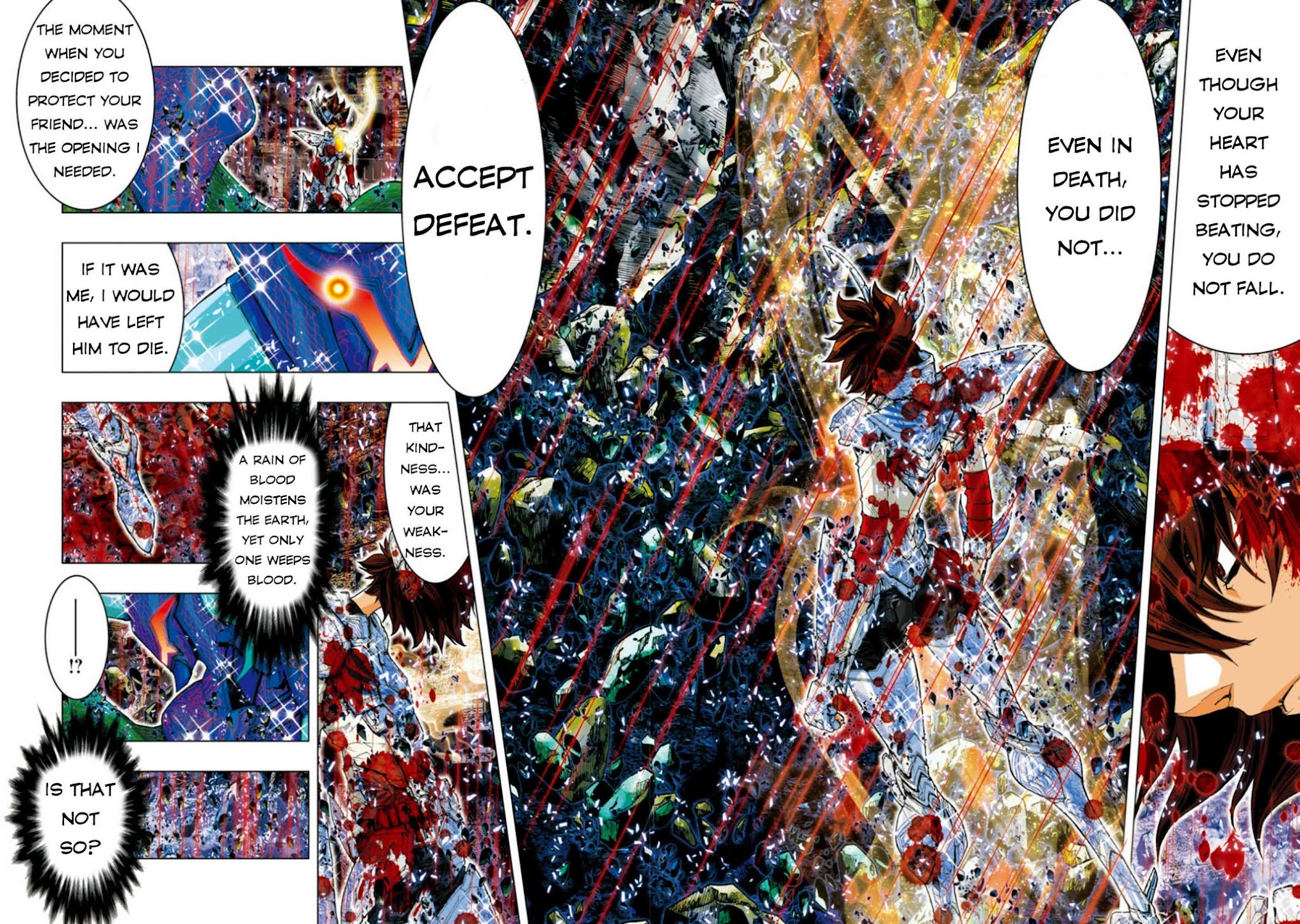Saint Seiya Episode.G -Assassin- Chapter 42 page 4 - Chapter 42: The Blow of Resurrection