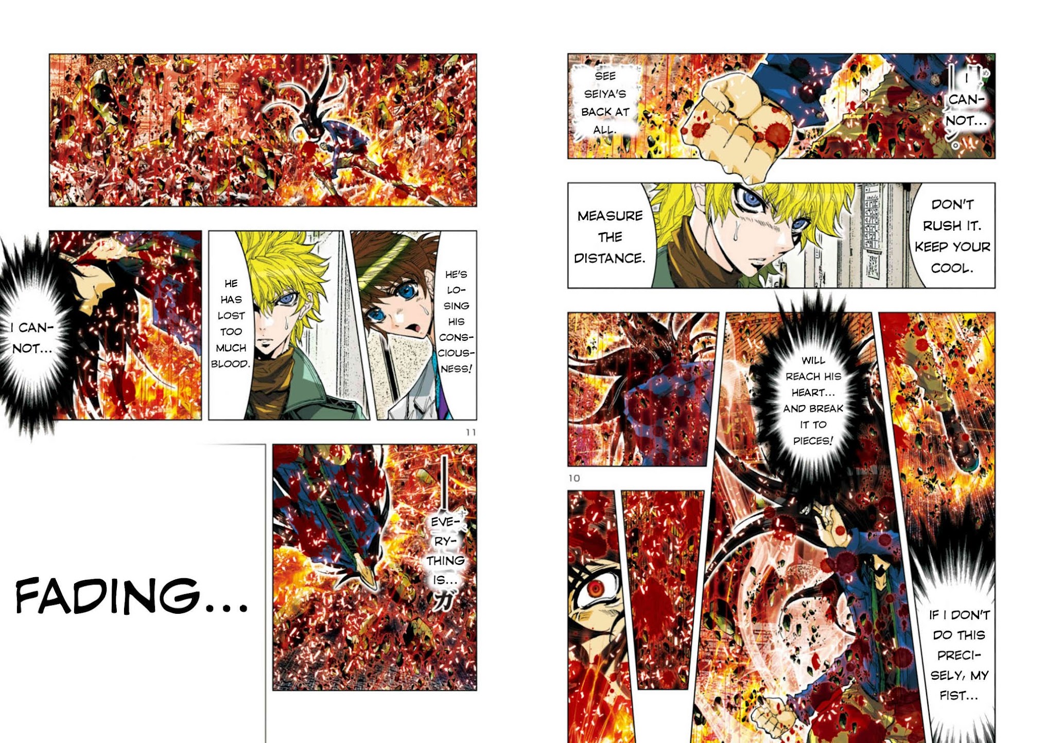 Saint Seiya Episode.G -Assassin- Chapter 42 page 8 - Chapter 42: The Blow of Resurrection