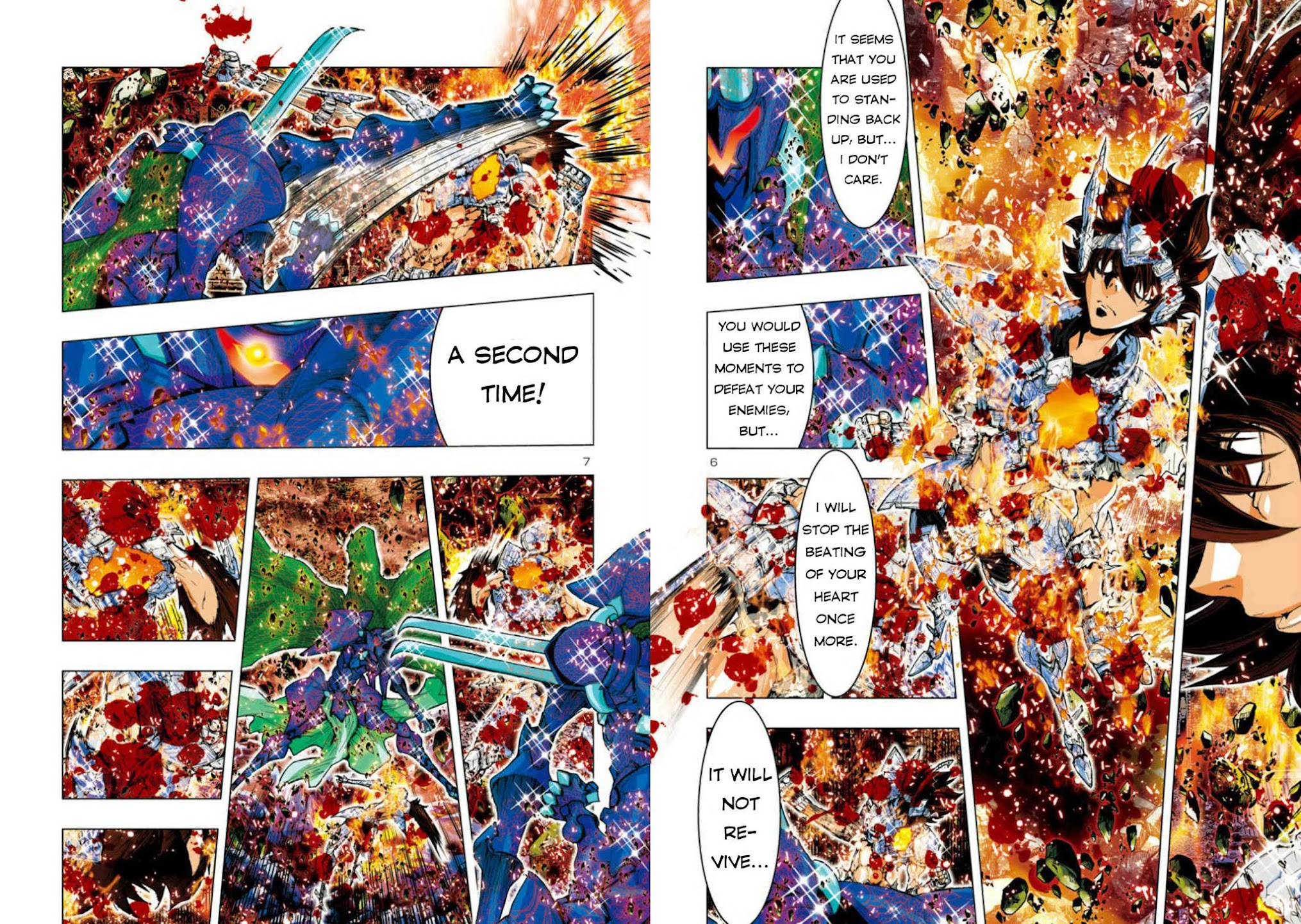 Saint Seiya Episode.G -Assassin- Chapter 43 page 6 - Chapter 43: Athena