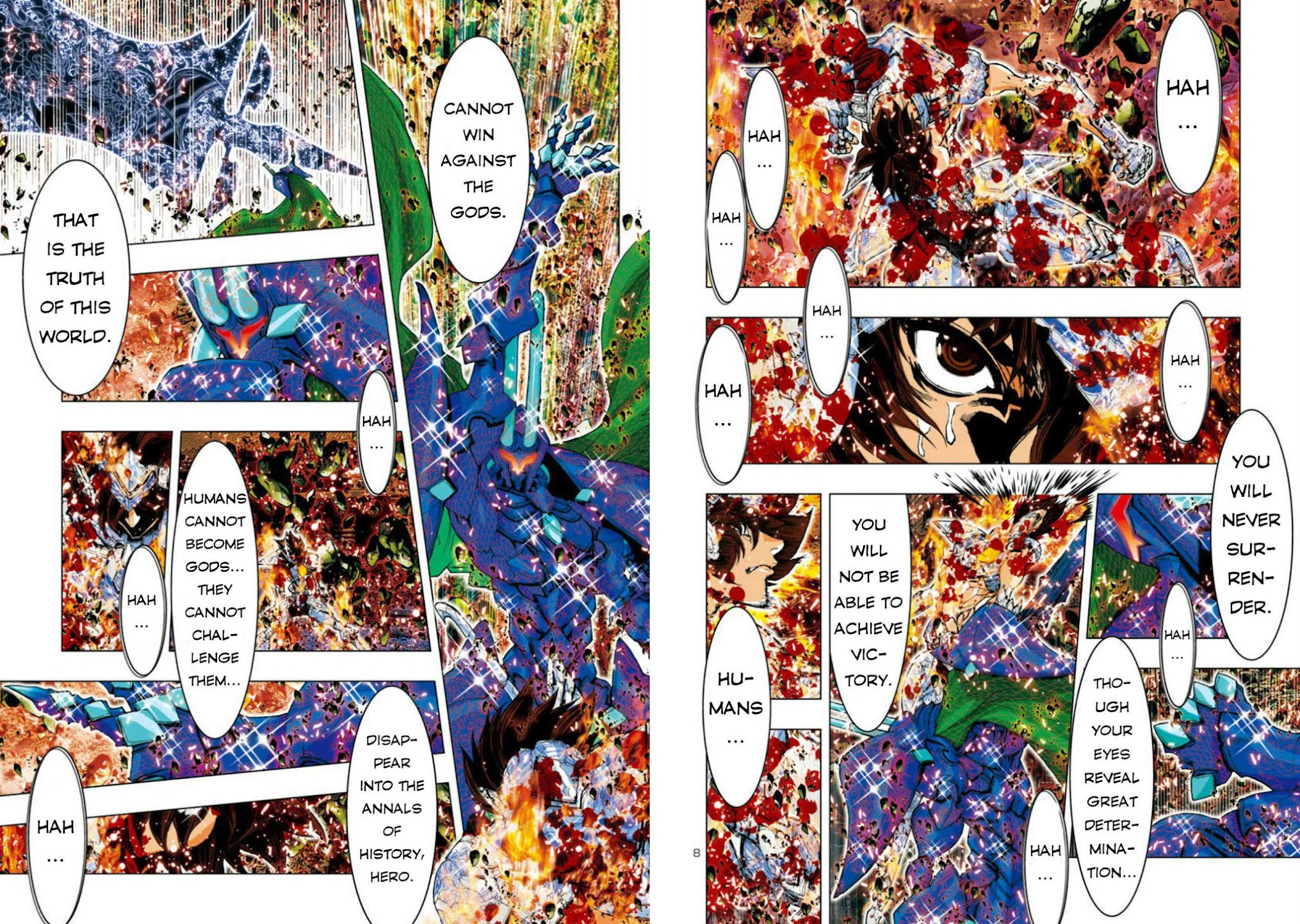 Saint Seiya Episode.G -Assassin- Chapter 43 page 7 - Chapter 43: Athena