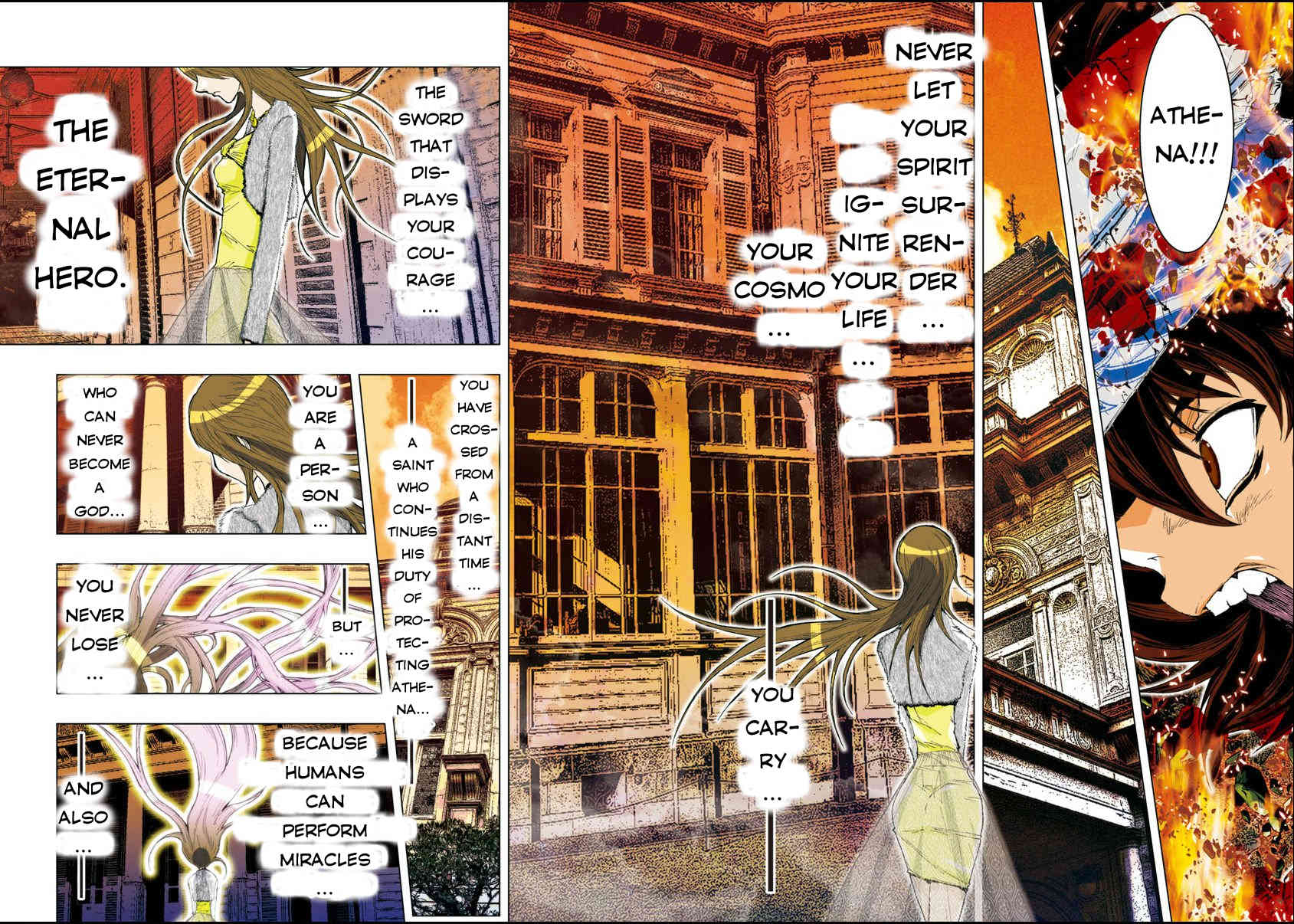 Saint Seiya Episode.G -Assassin- Chapter 43 page 8 - Chapter 43: Athena