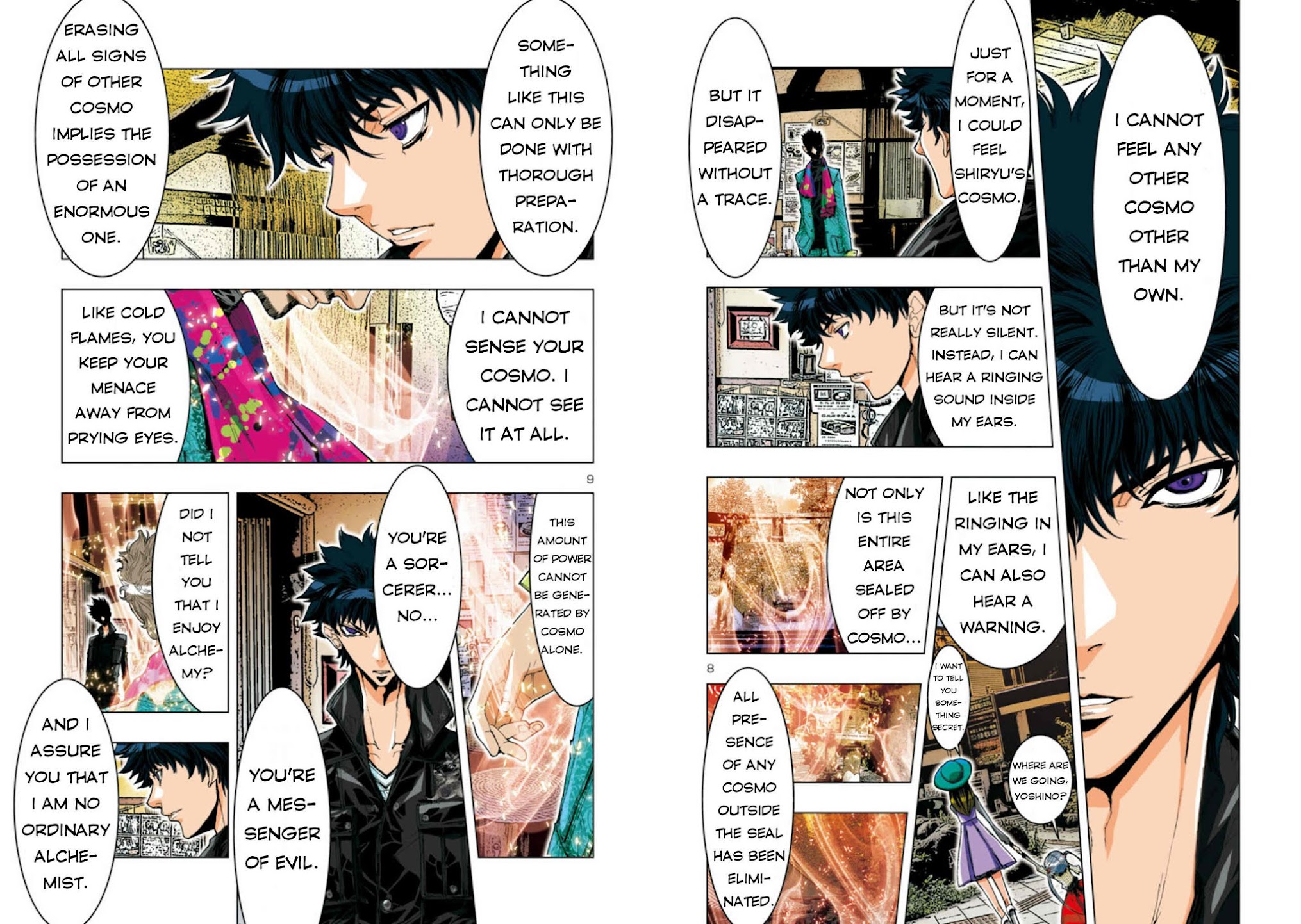 Saint Seiya Episode.G -Assassin- Chapter 44 page 7 - Chapter 44: Break