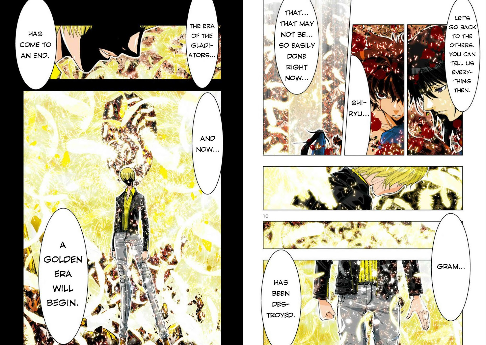 Saint Seiya Episode.G -Assassin- Chapter 45 page 8 - Chapter 45: The Golden Era