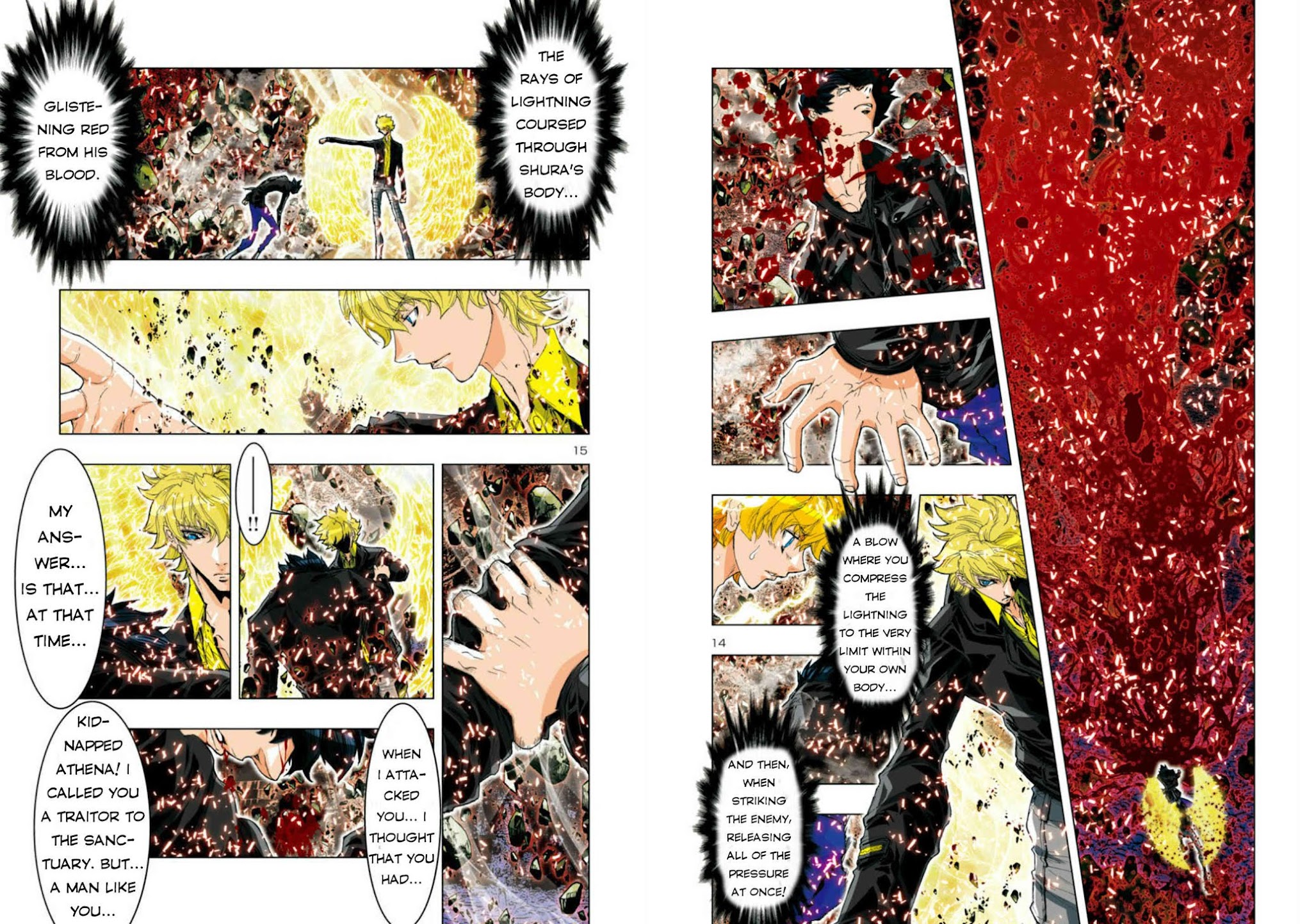 Saint Seiya Episode.G -Assassin- Chapter 47 page 10 - Chapter 47: Telios