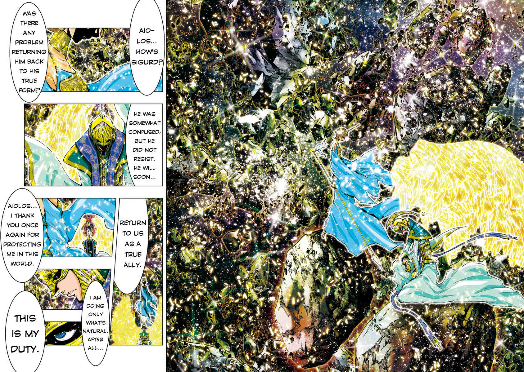 Saint Seiya Episode.G -Assassin- Chapter 48 page 11 - Chapter 48: The Pope