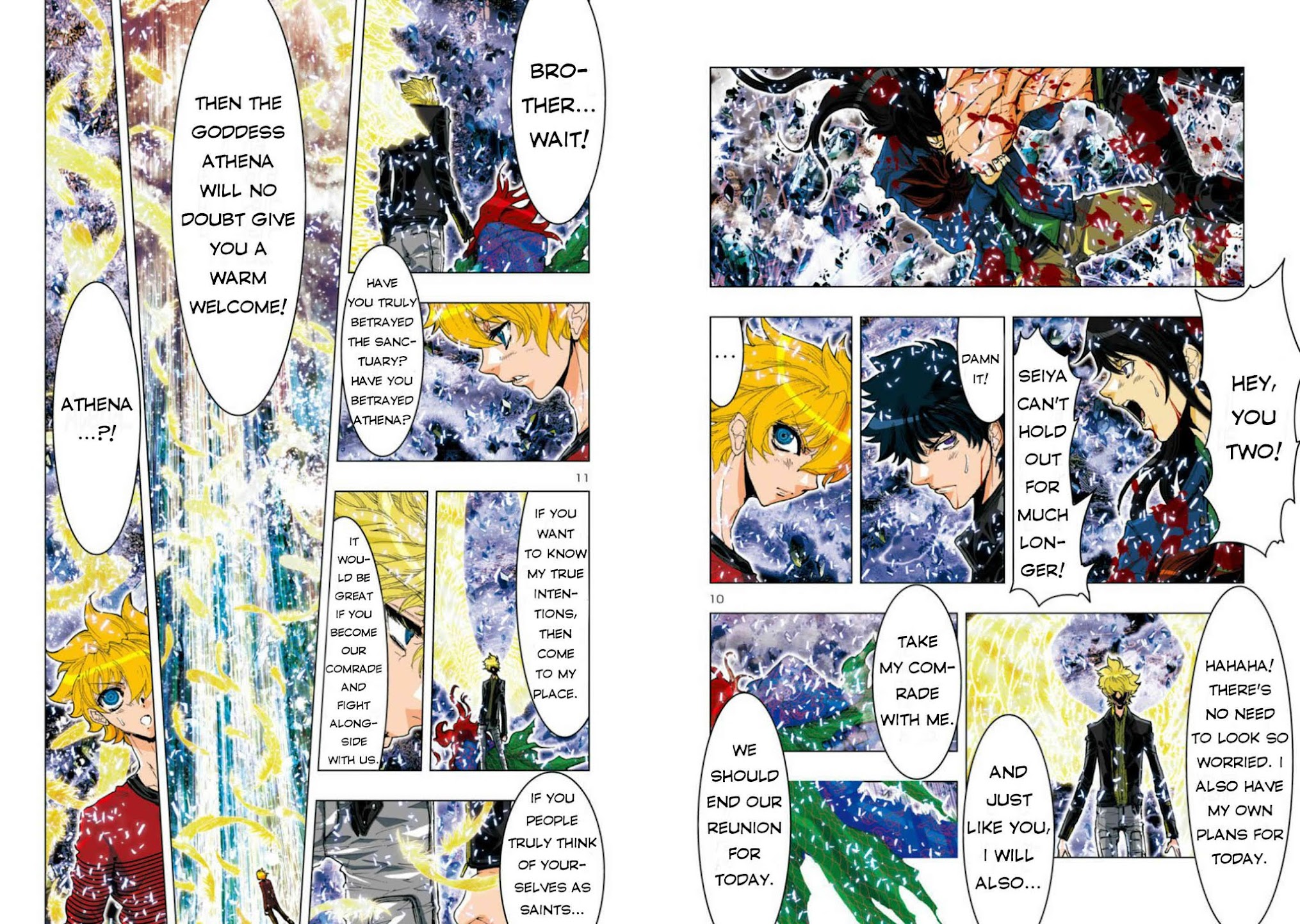 Saint Seiya Episode.G -Assassin- Chapter 48 page 8 - Chapter 48: The Pope