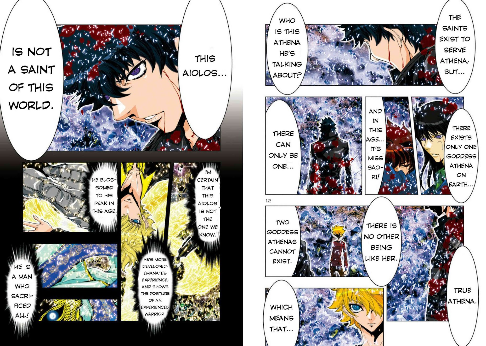 Saint Seiya Episode.G -Assassin- Chapter 48 page 9 - Chapter 48: The Pope