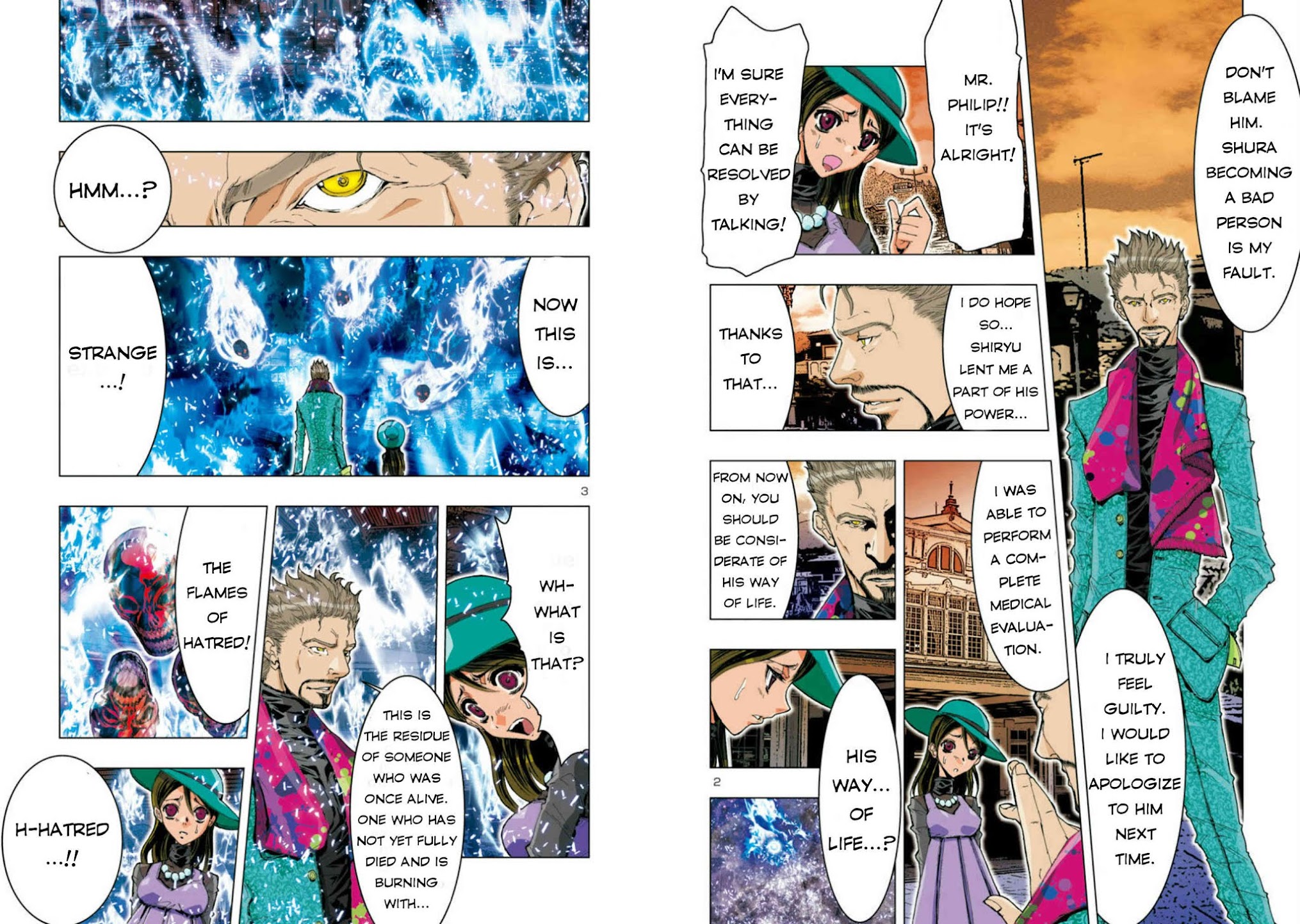 Saint Seiya Episode.G -Assassin- Chapter 49 page 4 - Chapter 49: Will-O'-The-Wisp