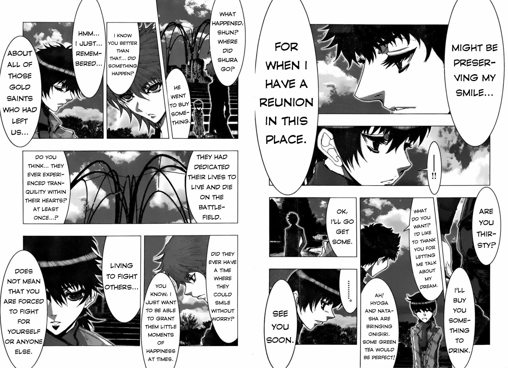 Saint Seiya Episode.G -Assassin- Chapter 50.5 page 12 - Chapter 50.5: 30th Anniversary Chapter