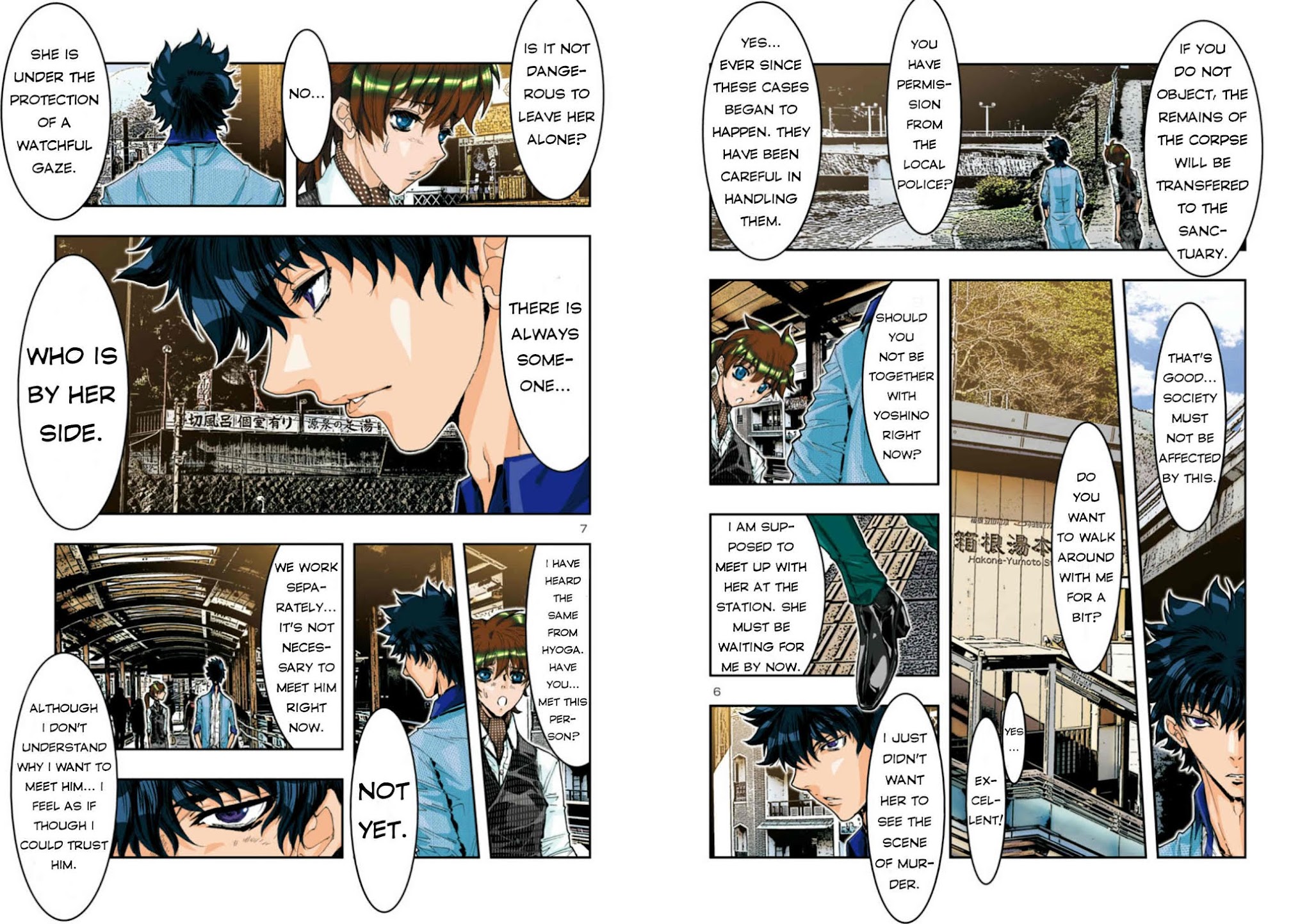Saint Seiya Episode.G -Assassin- Chapter 51 page 7 - Chapter 51: A Wild Beast