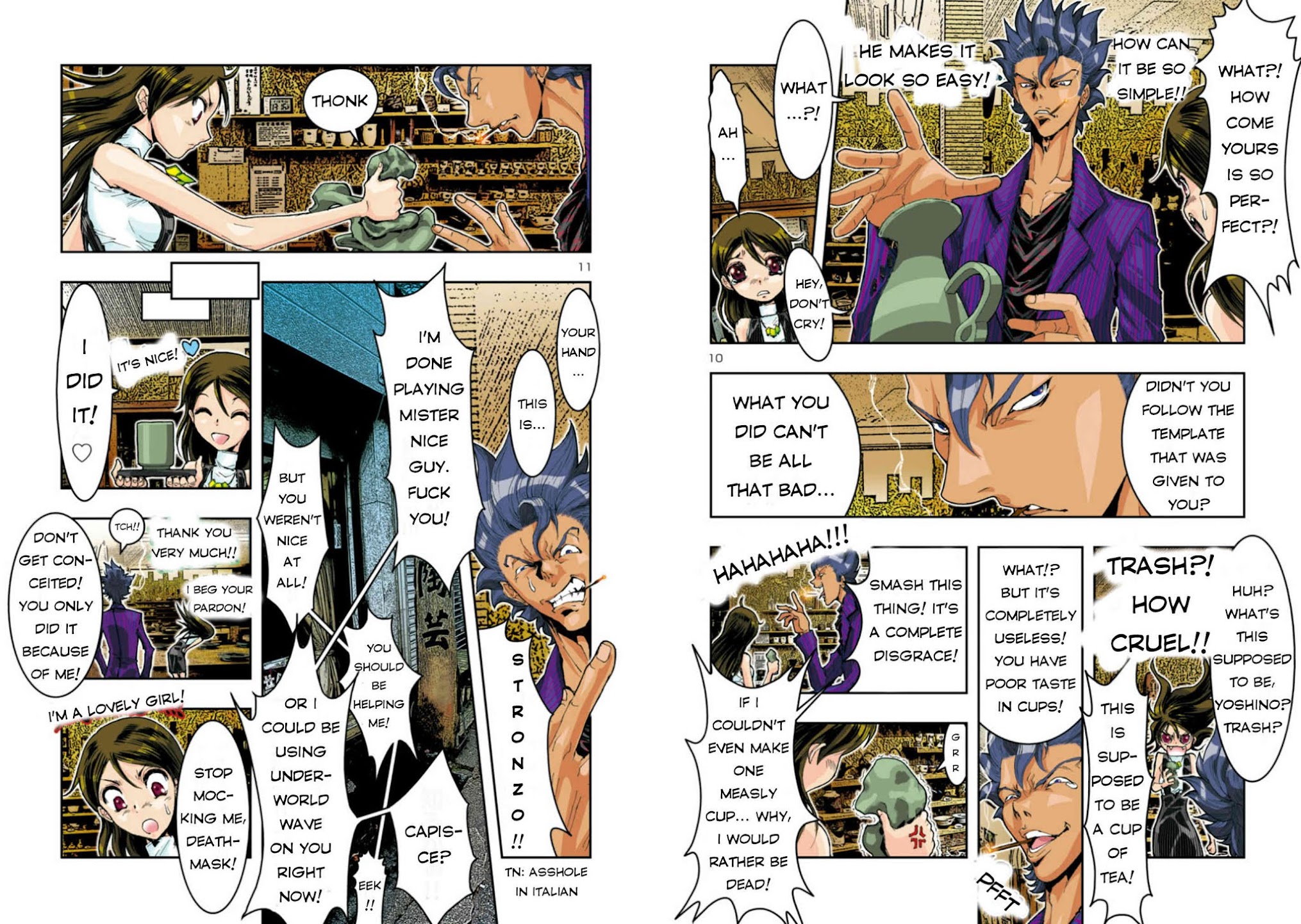 Saint Seiya Episode.G -Assassin- Chapter 51 page 9 - Chapter 51: A Wild Beast