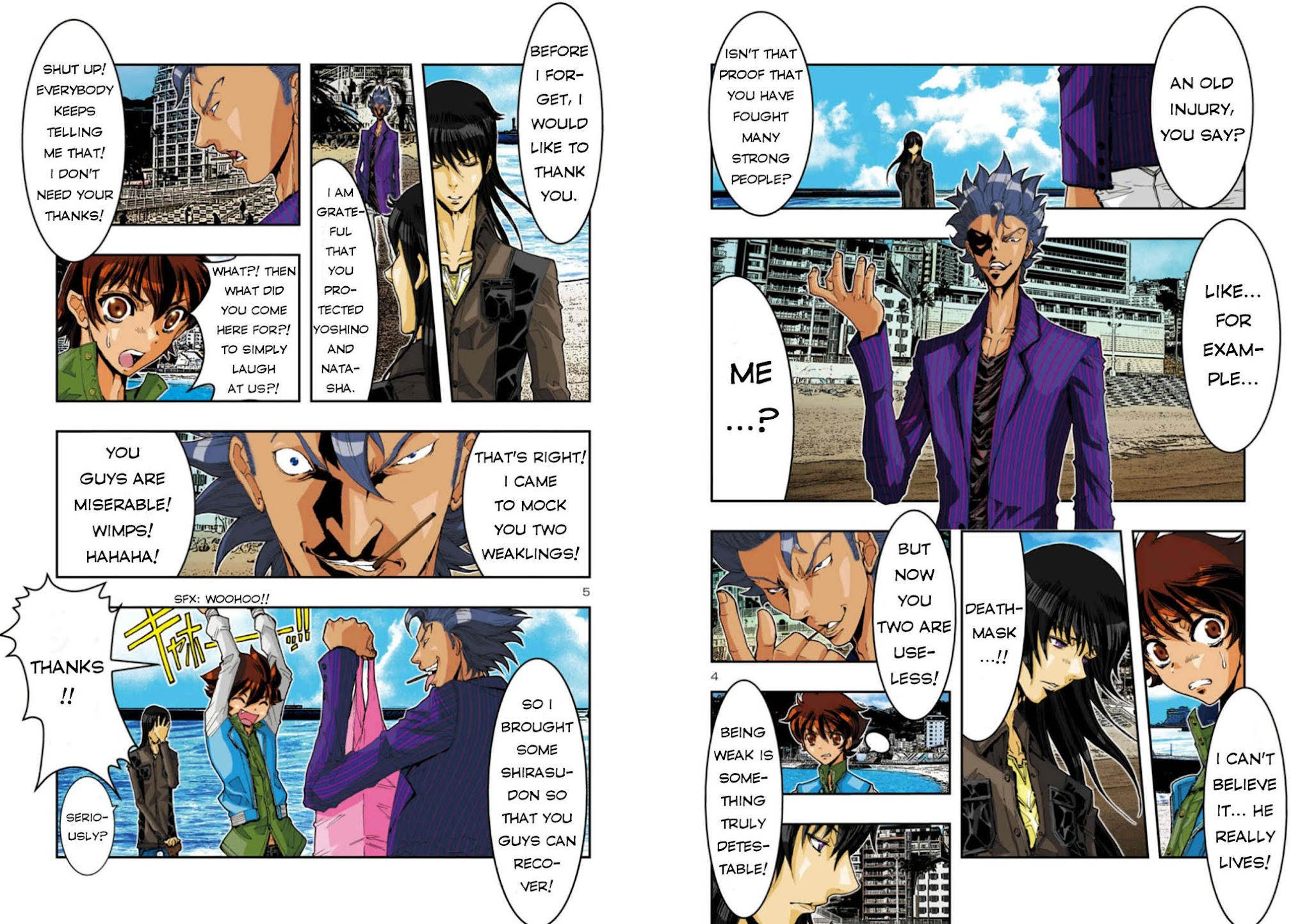 Saint Seiya Episode.G -Assassin- Chapter 52 page 6 - Chapter 52: A Mighty Power