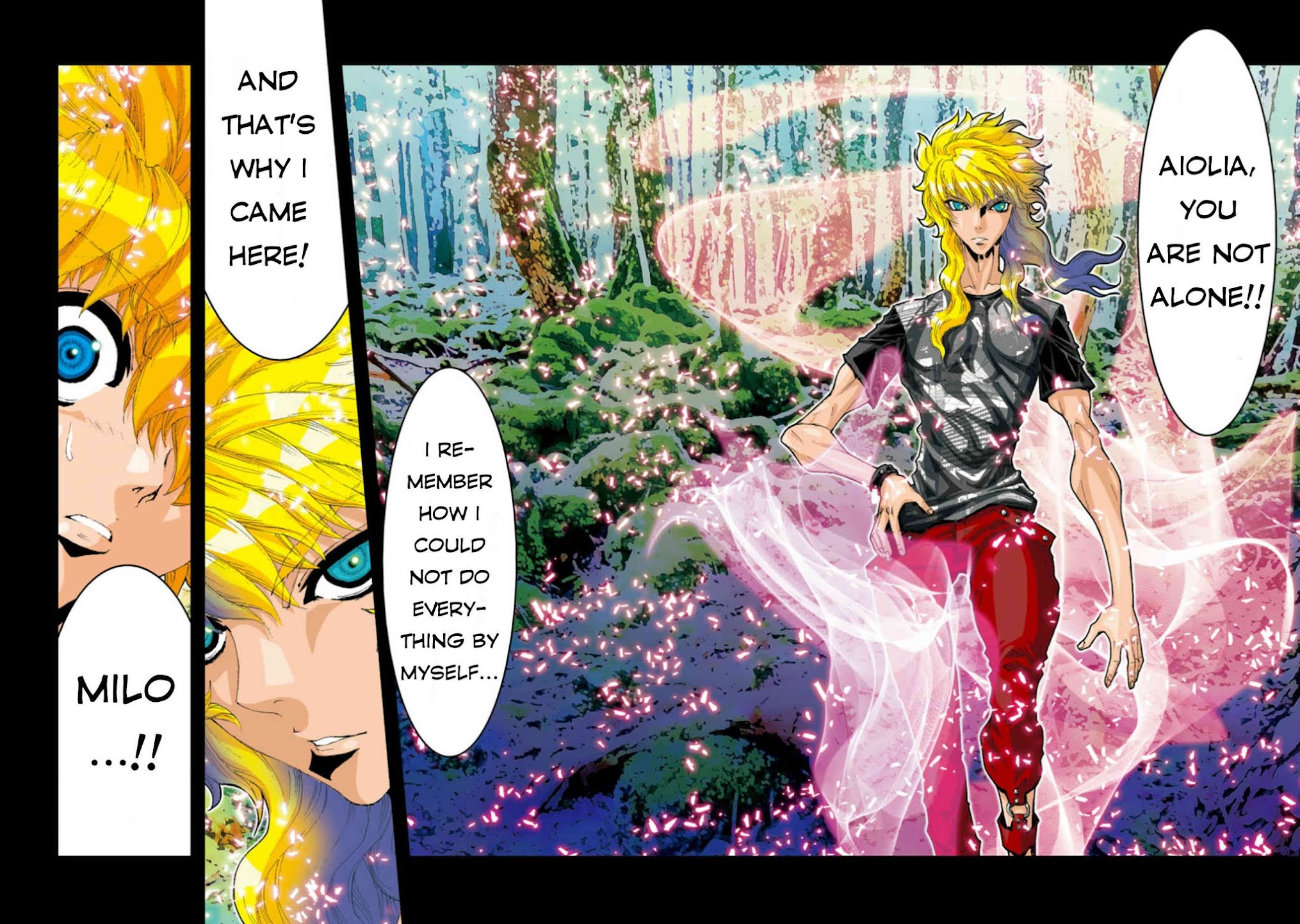 Saint Seiya Episode.G -Assassin- Chapter 53 page 13 - Chapter 53: Vigorous Arm