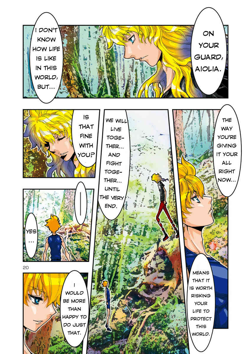 Saint Seiya Episode.G -Assassin- Chapter 53 page 14 - Chapter 53: Vigorous Arm