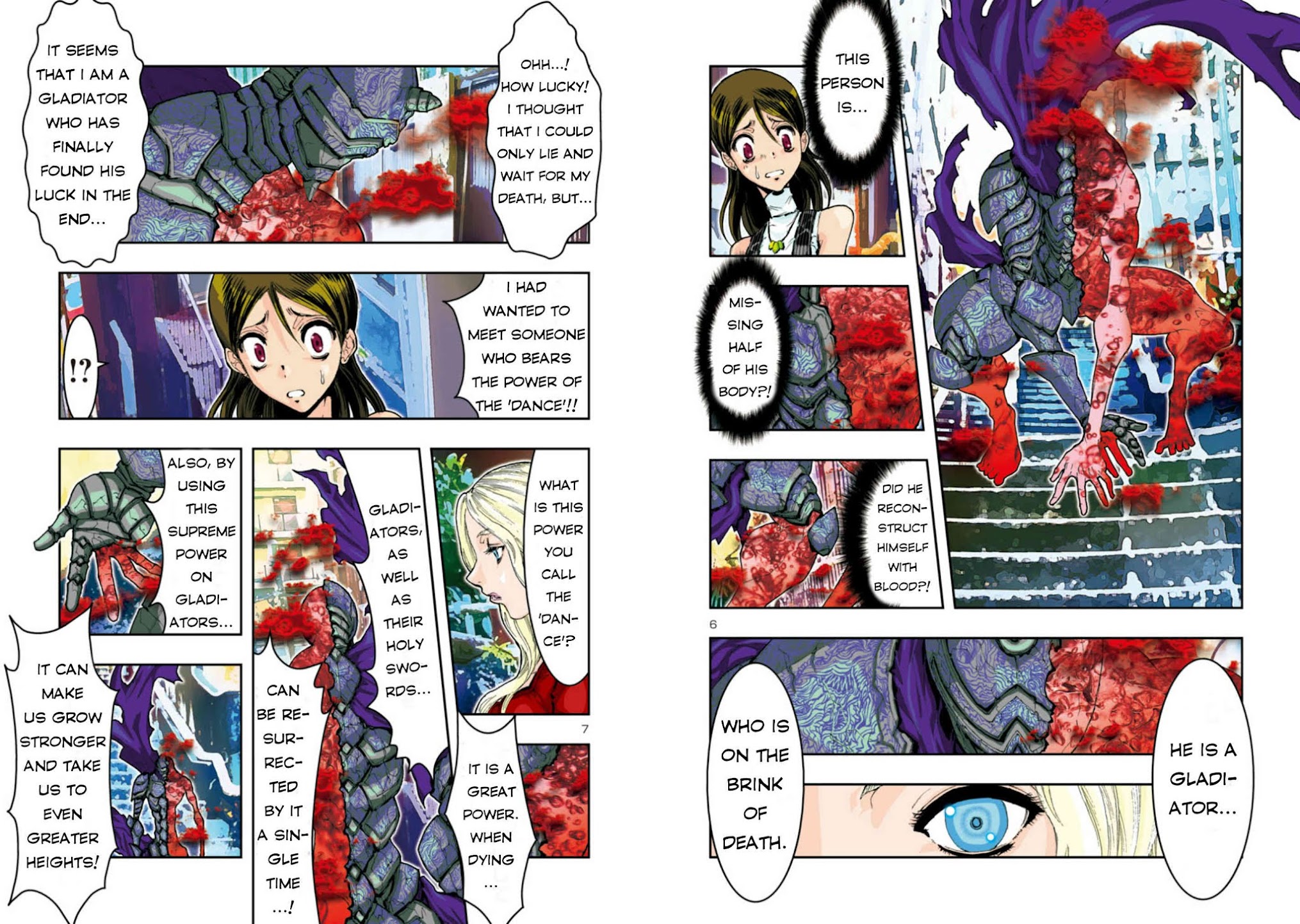 Saint Seiya Episode.G -Assassin- Chapter 53 page 7 - Chapter 53: Vigorous Arm