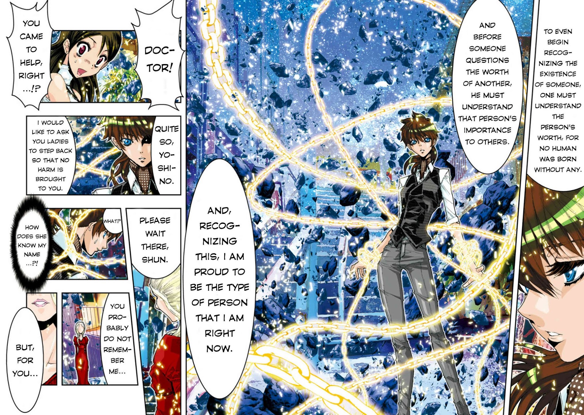 Saint Seiya Episode.G -Assassin- Chapter 53 page 9 - Chapter 53: Vigorous Arm