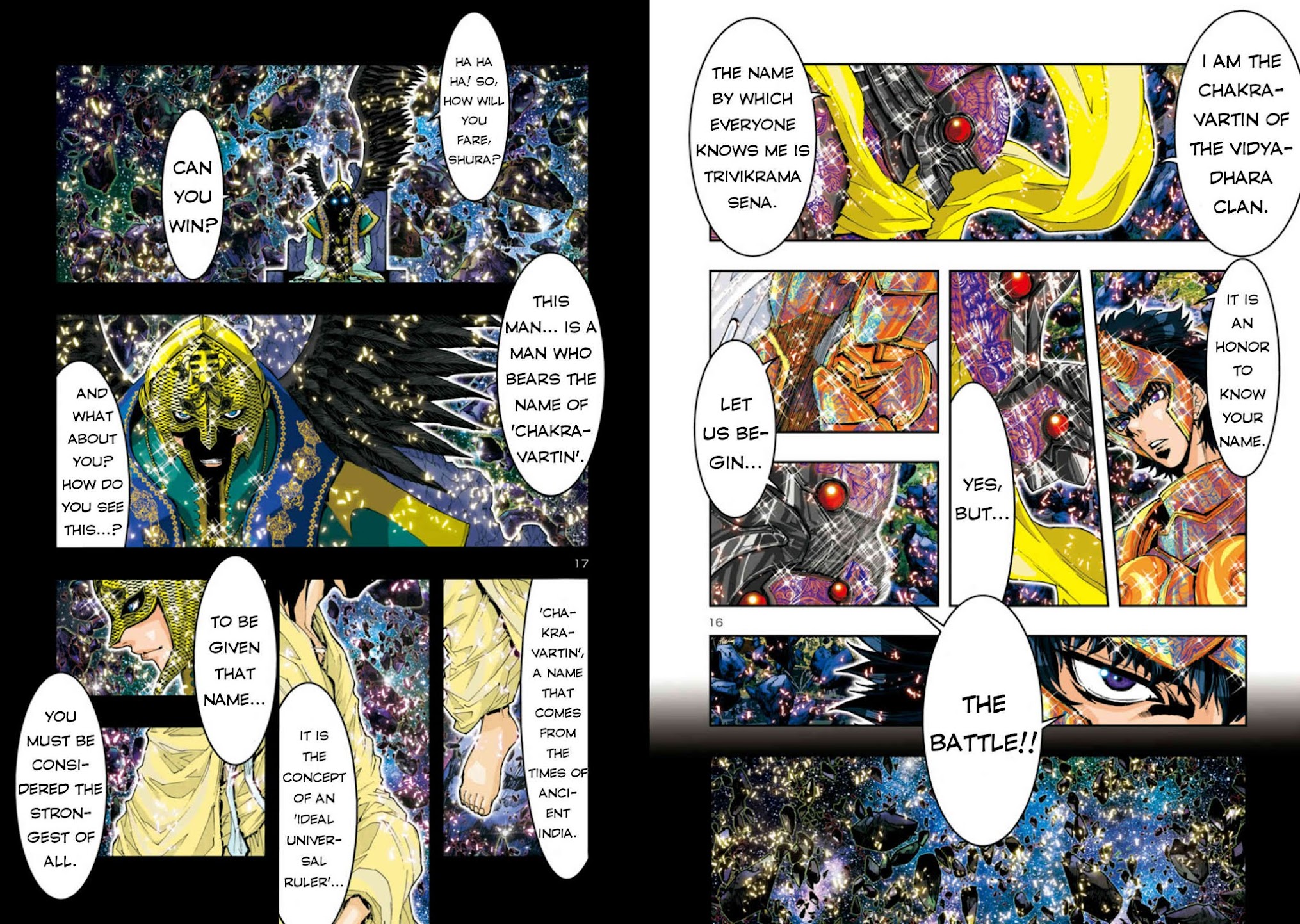 Saint Seiya Episode.G -Assassin- Chapter 55 page 12 - Chapter 55: The Universal Ruler