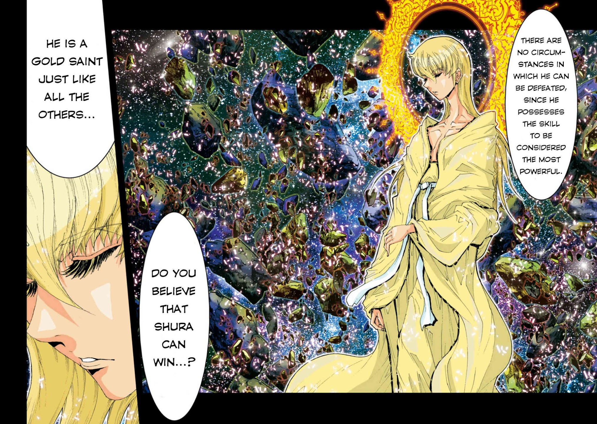 Saint Seiya Episode.G -Assassin- Chapter 55 page 13 - Chapter 55: The Universal Ruler