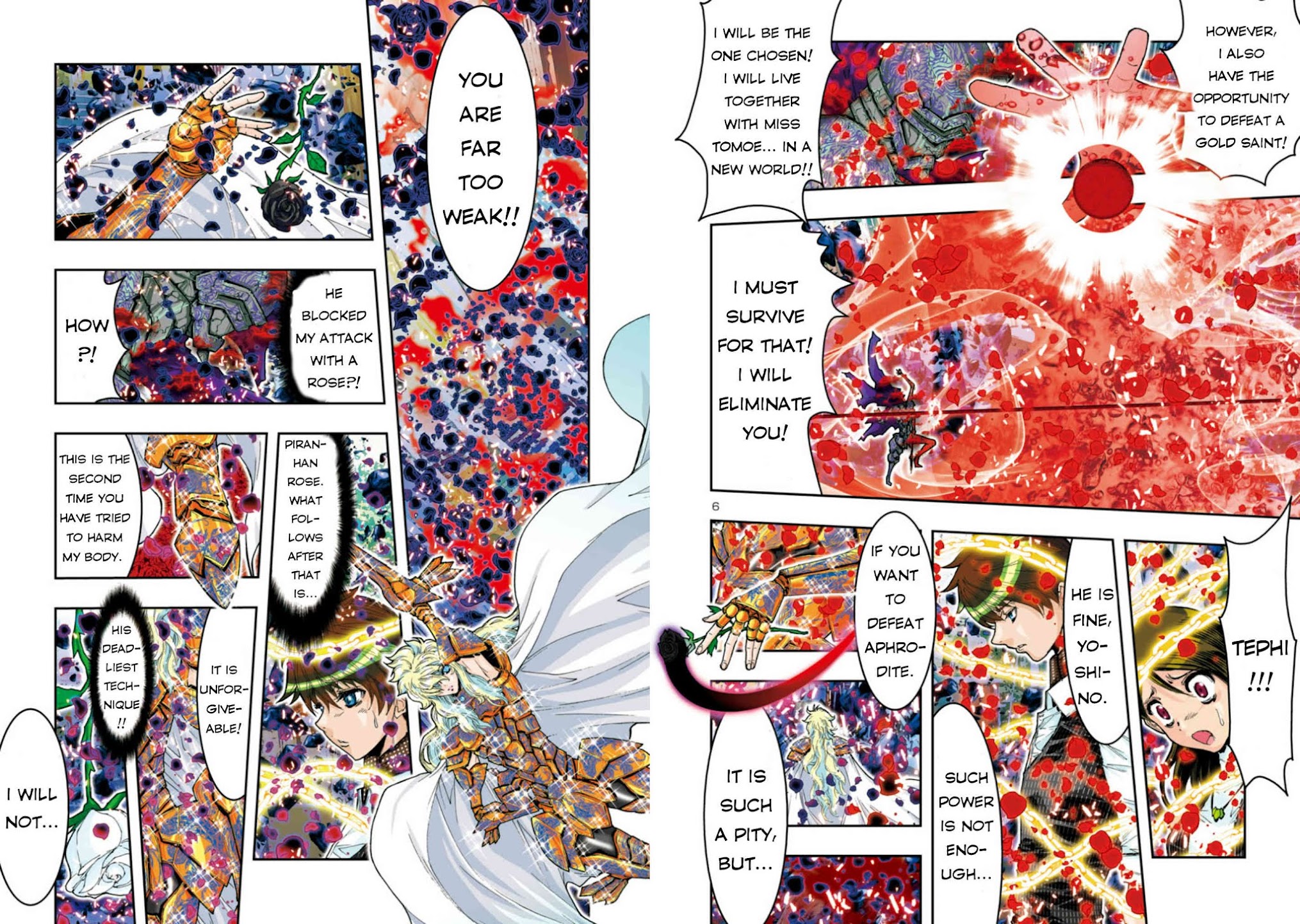 Saint Seiya Episode.G -Assassin- Chapter 55 page 7 - Chapter 55: The Universal Ruler