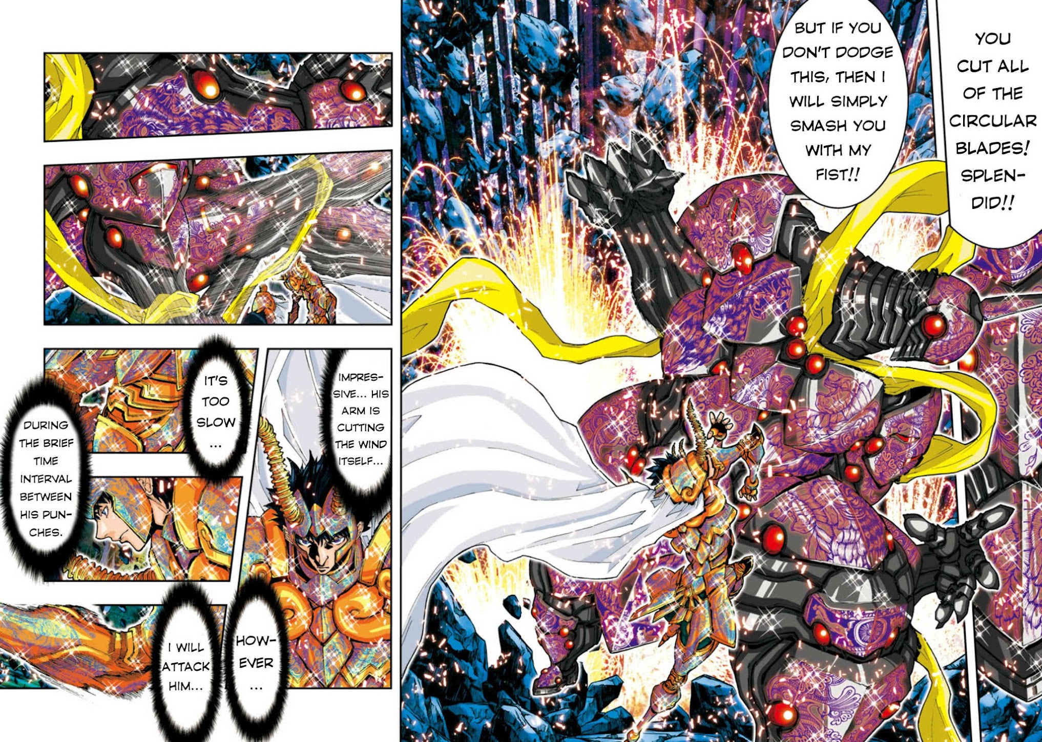 Saint Seiya Episode.G -Assassin- Chapter 56 page 9 - Chapter 56: The Windstorm