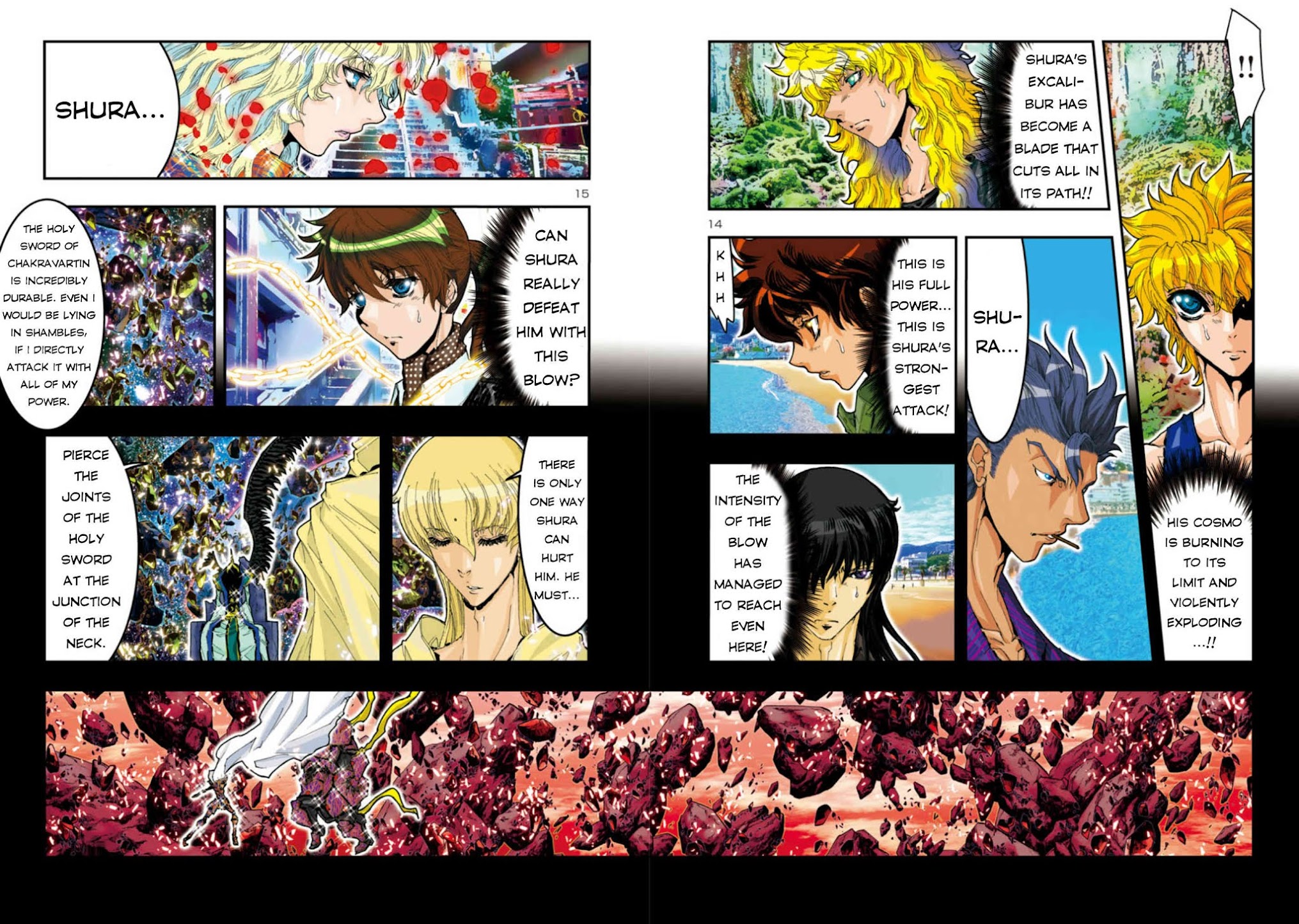 Saint Seiya Episode.G -Assassin- Chapter 57 page 11 - Chapter 57: Astral Armor