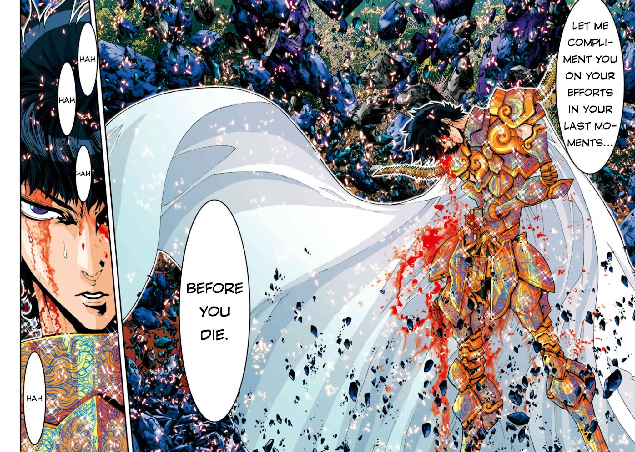 Saint Seiya Episode.G -Assassin- Chapter 57 page 5 - Chapter 57: Astral Armor